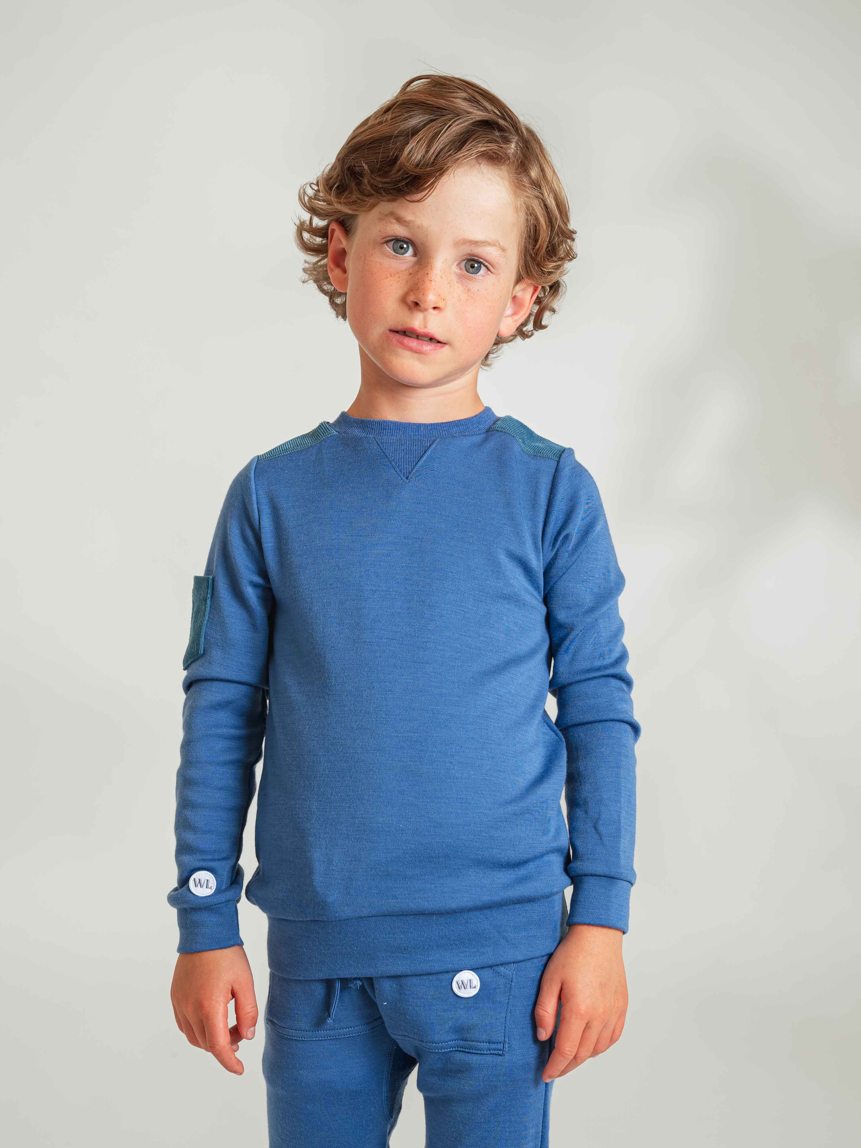 Bergen Merino Top Blue Eyes