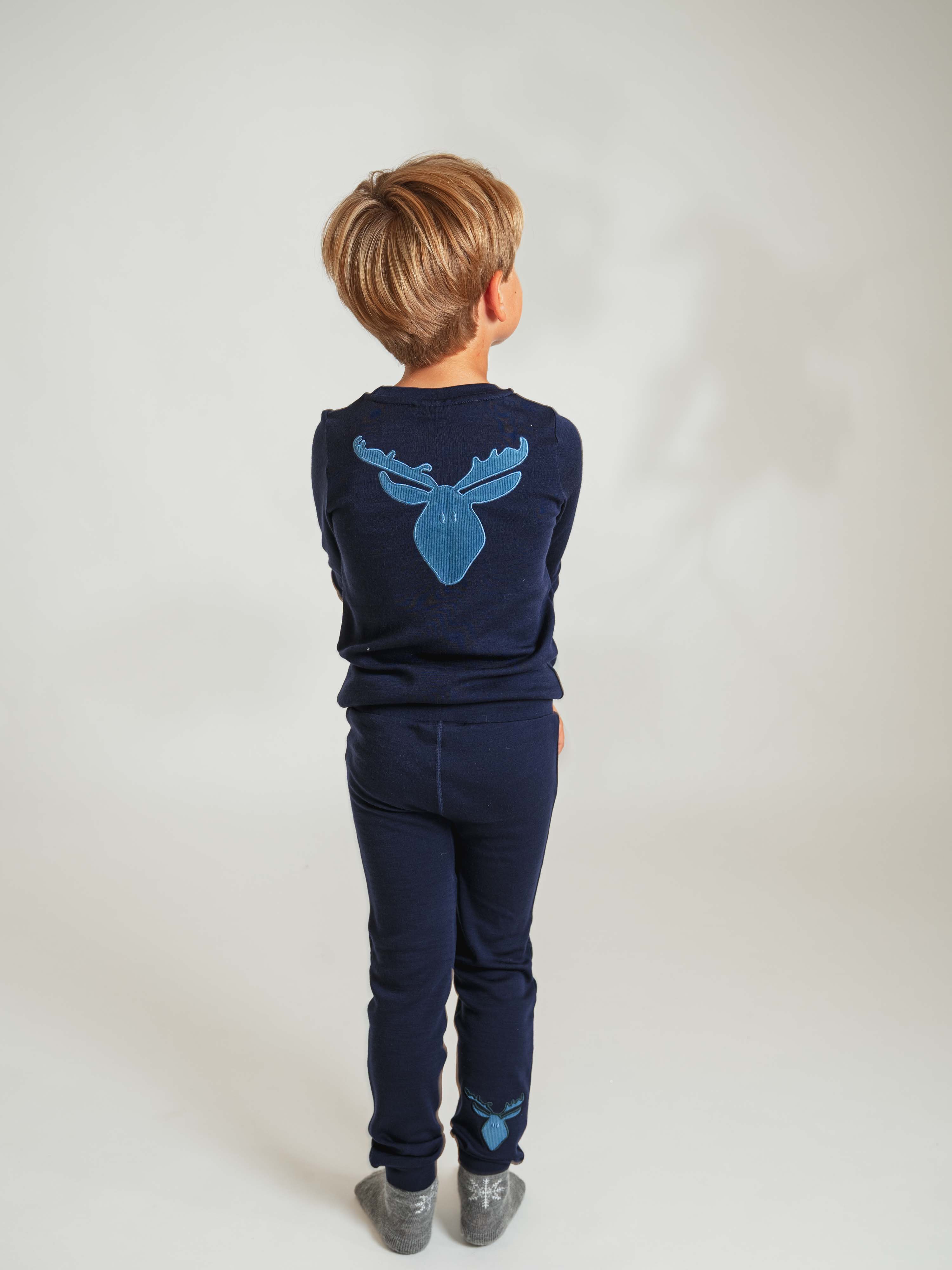 Bergen Merino Top Blue Ink