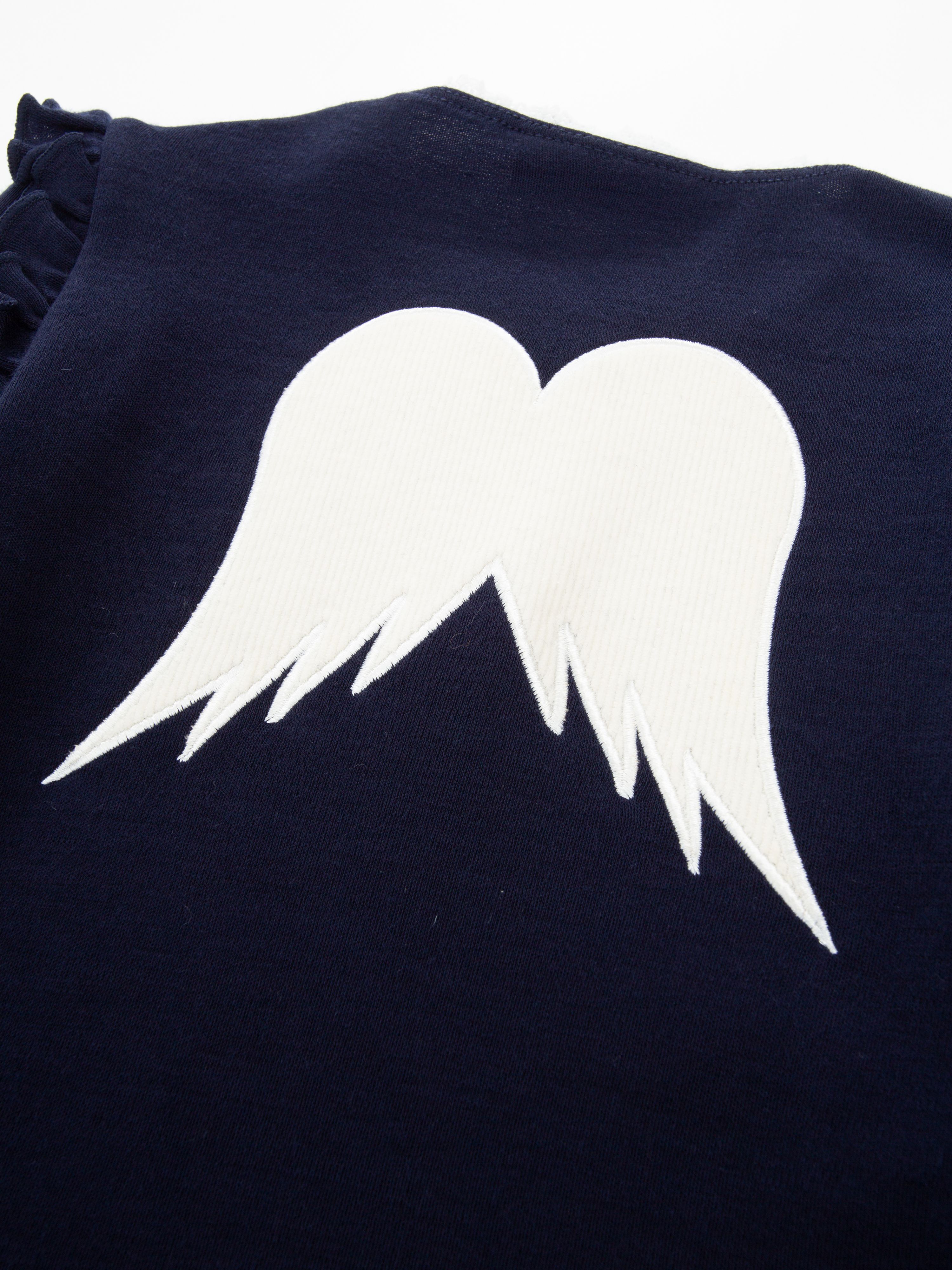 Bergen Merino Top  Blue