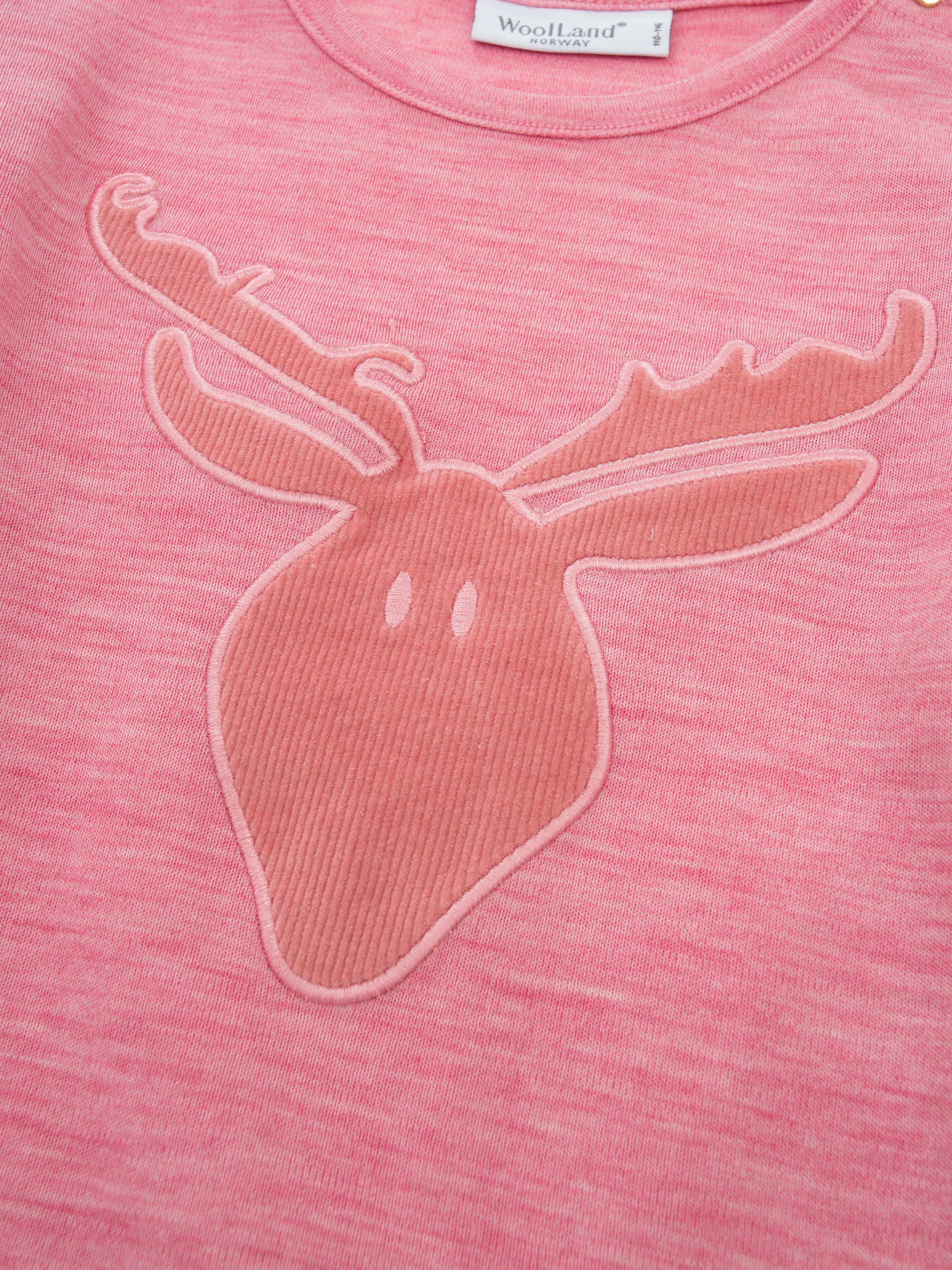 Bergen Merino Top  Rose Blush