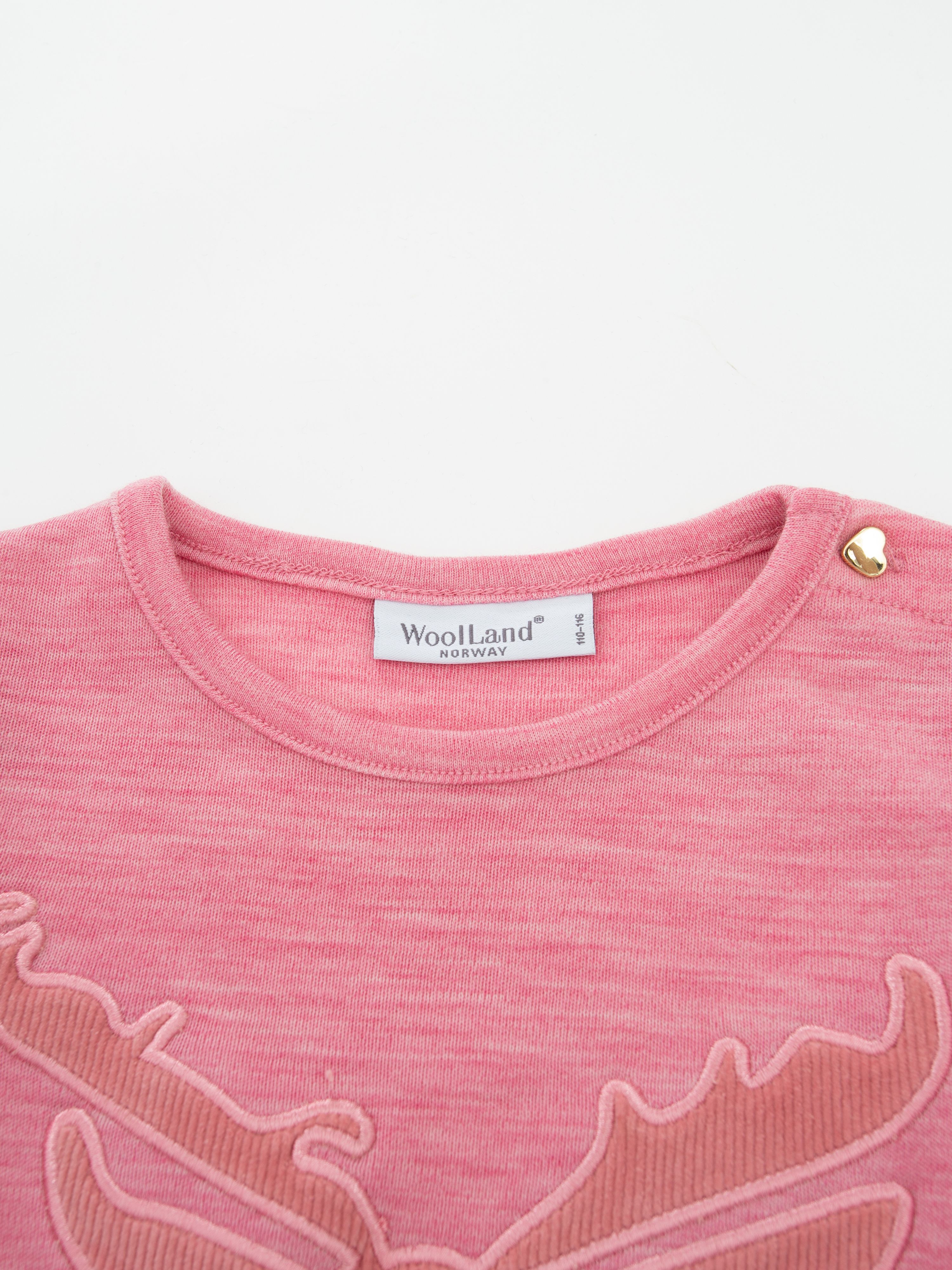 Bergen Merino Top  Rose Blush