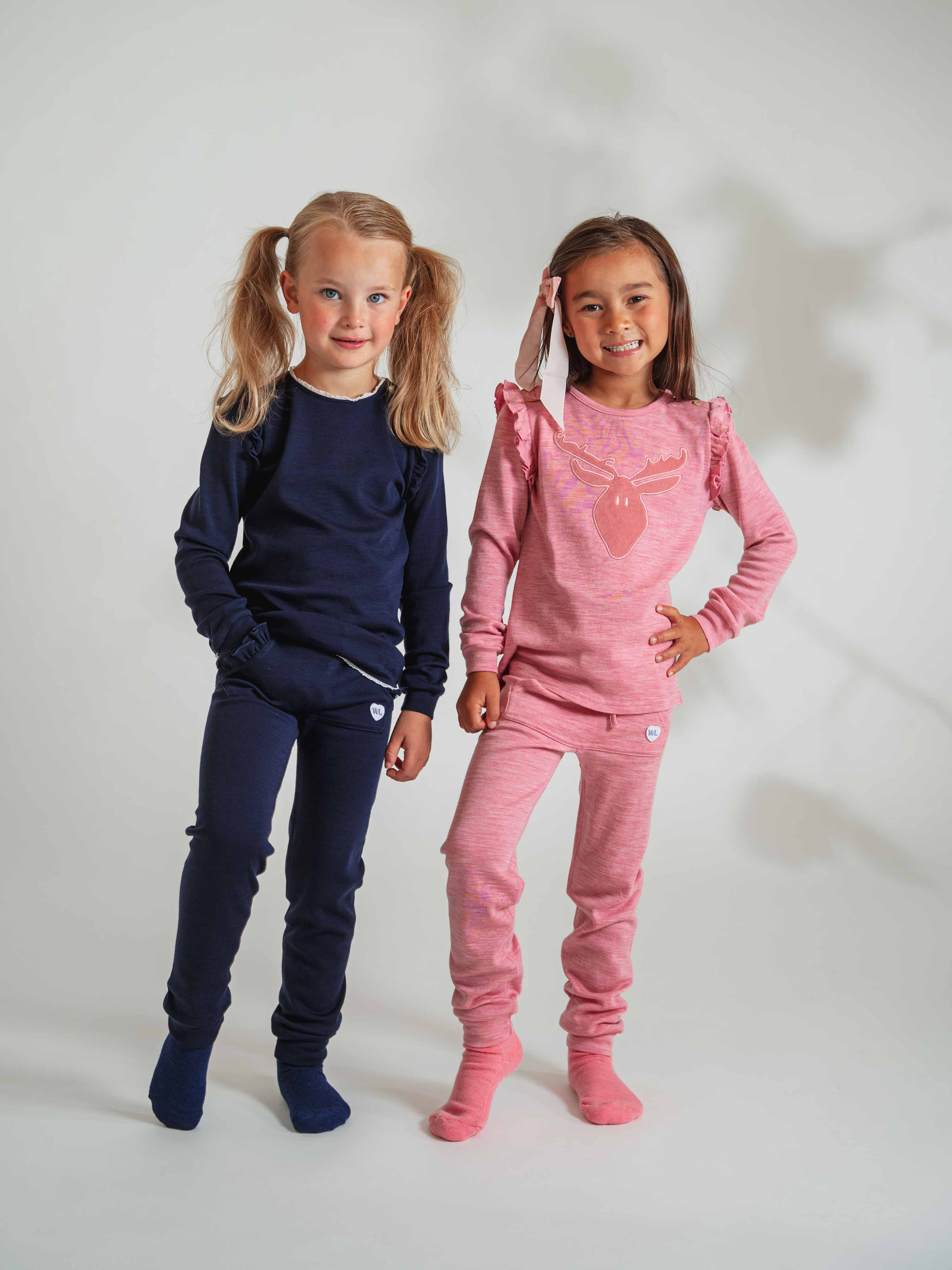 Bergen Merino Top  Blue