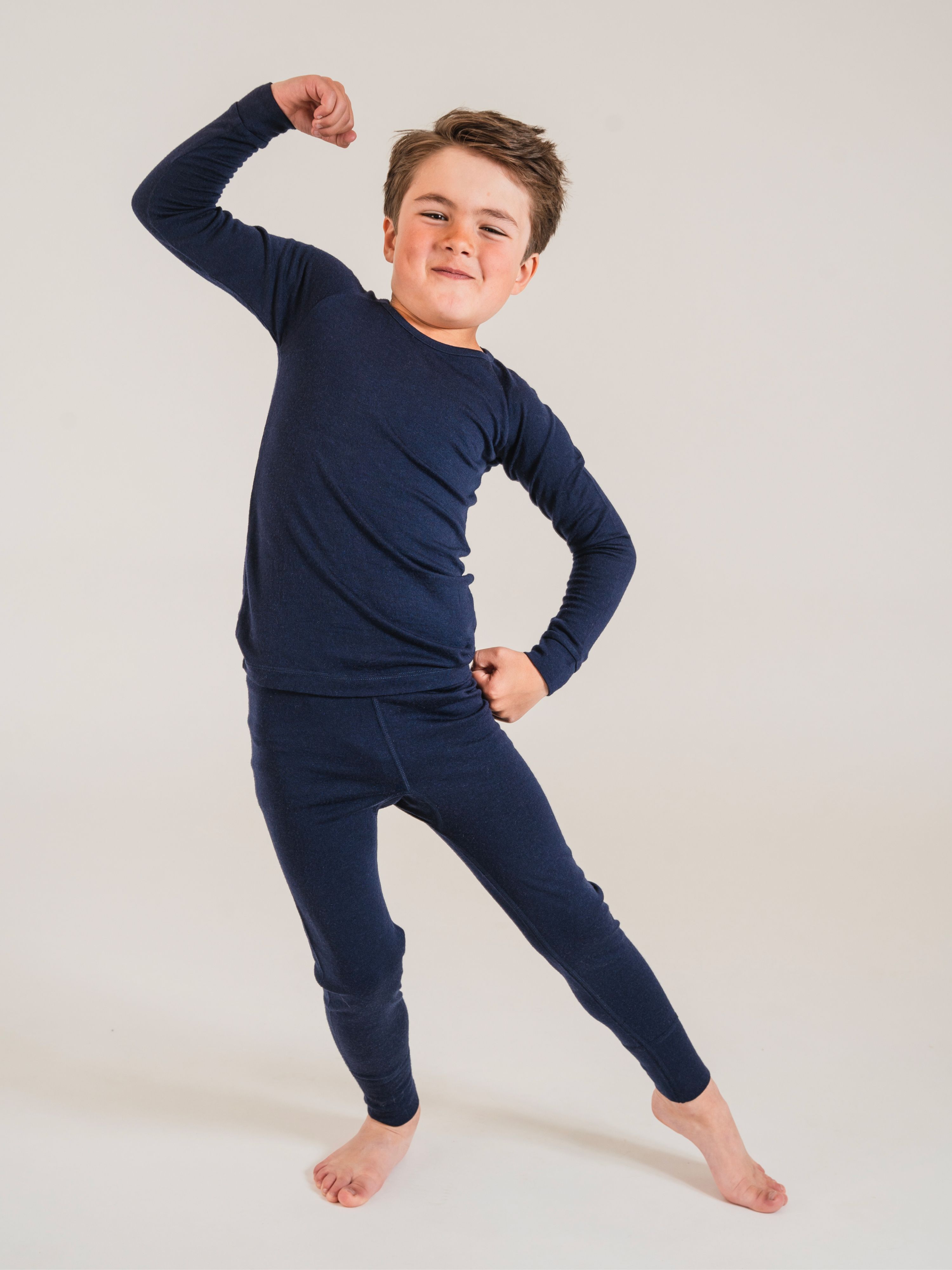 Sarpsborg Merino Base Layer Set Blue