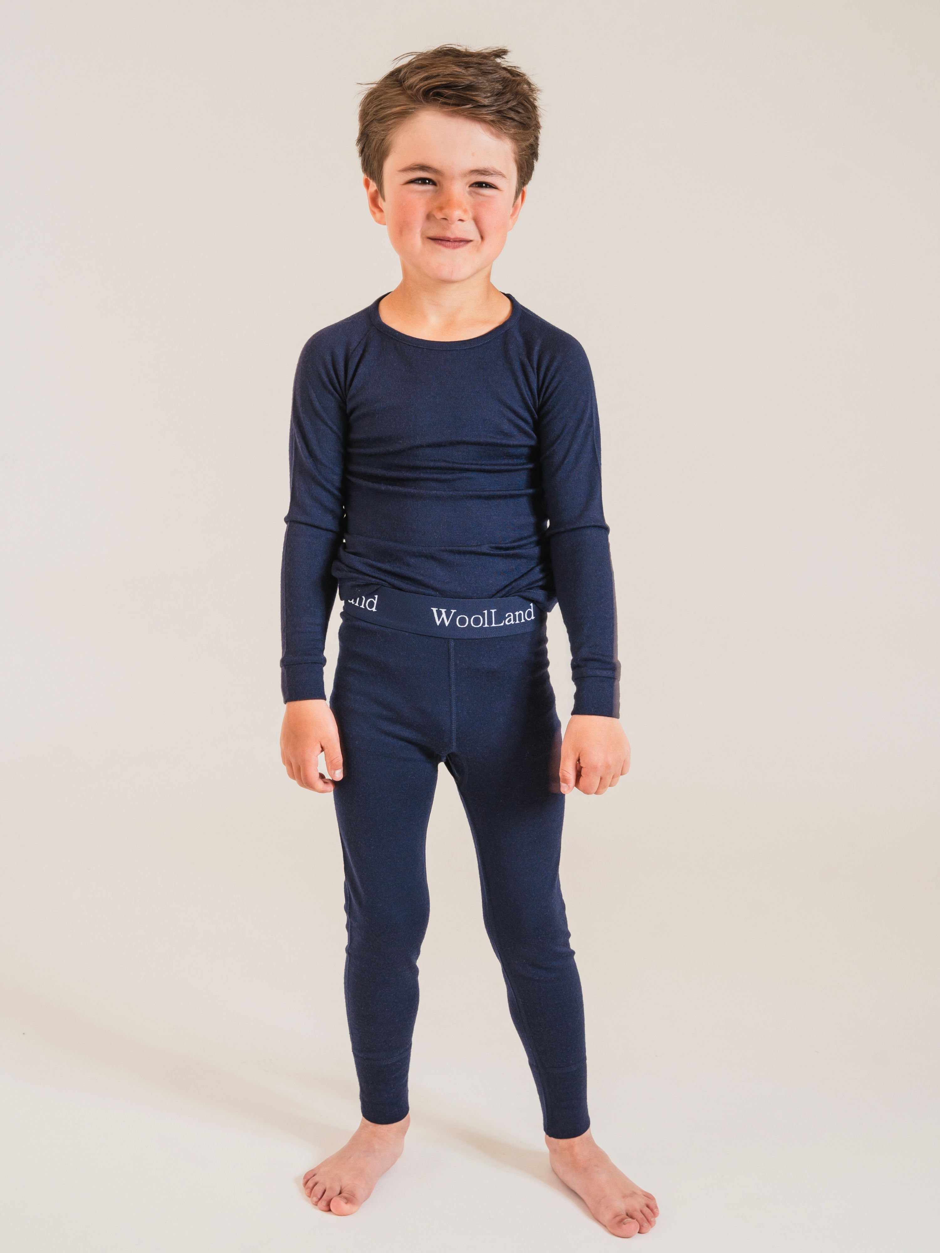 Sarpsborg Merino Base Layer Set Blue