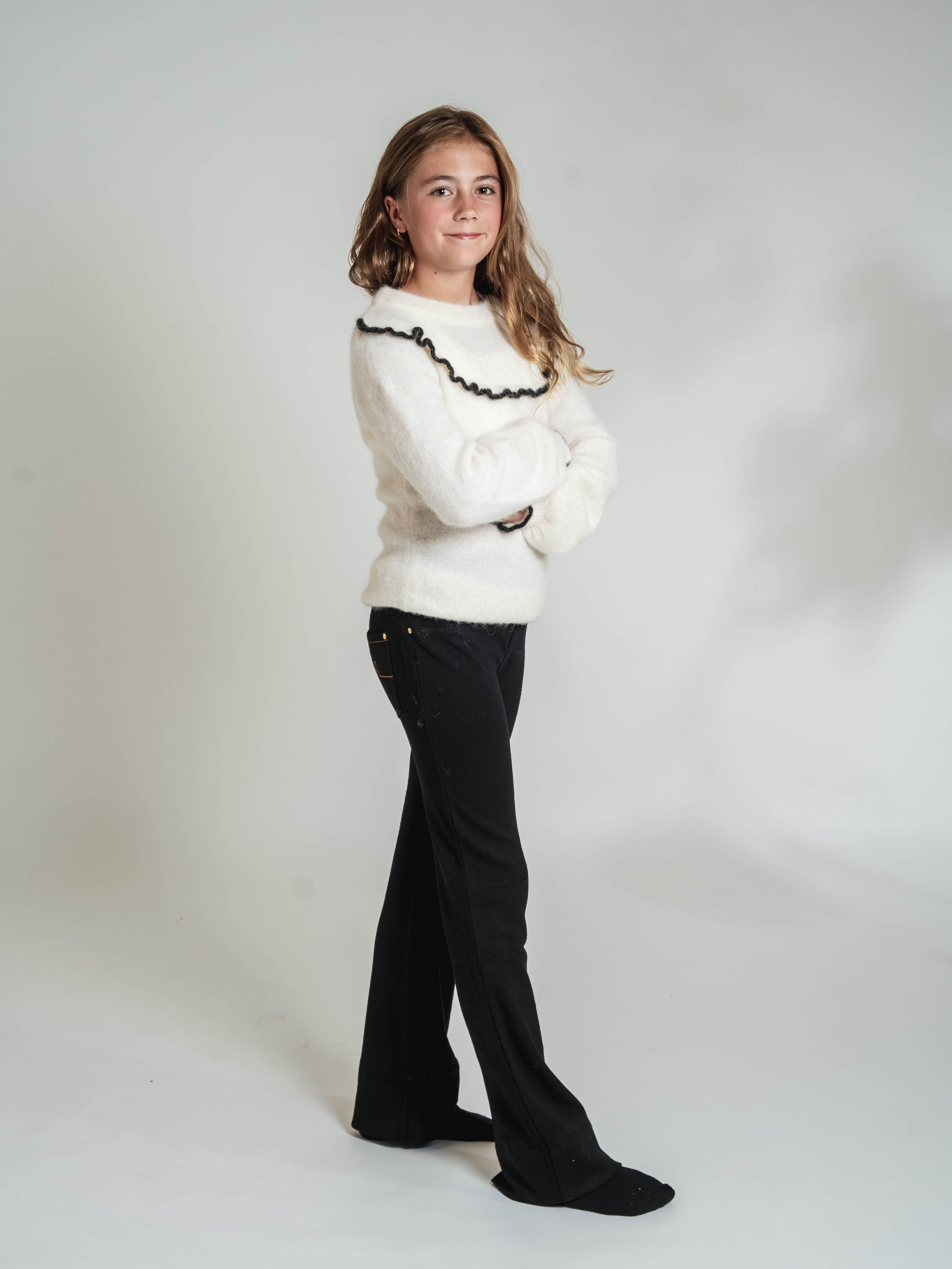 Svalbard Merino Jeans Flare Black