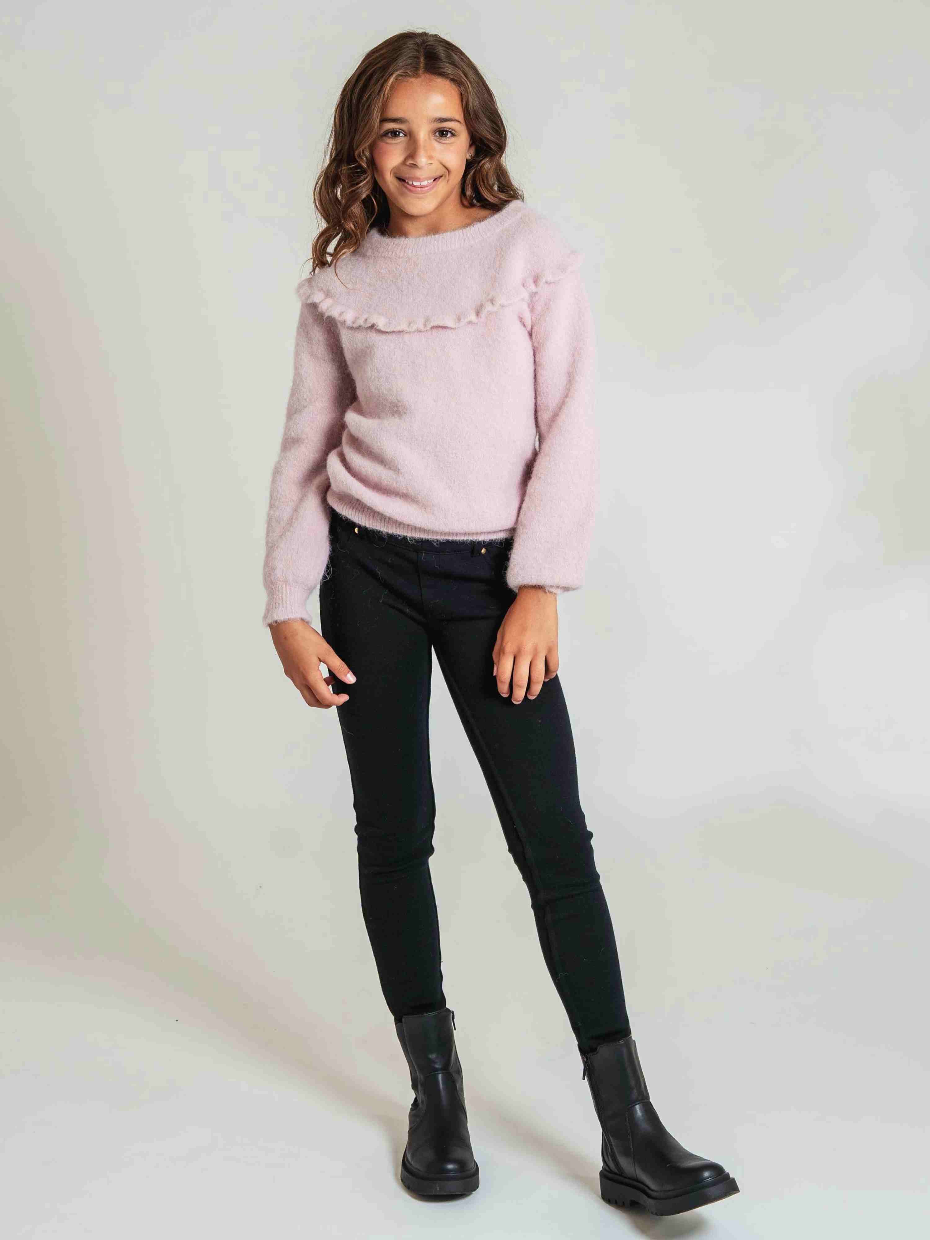 Svalbard Merino Jeans Slim Fit Pure Black