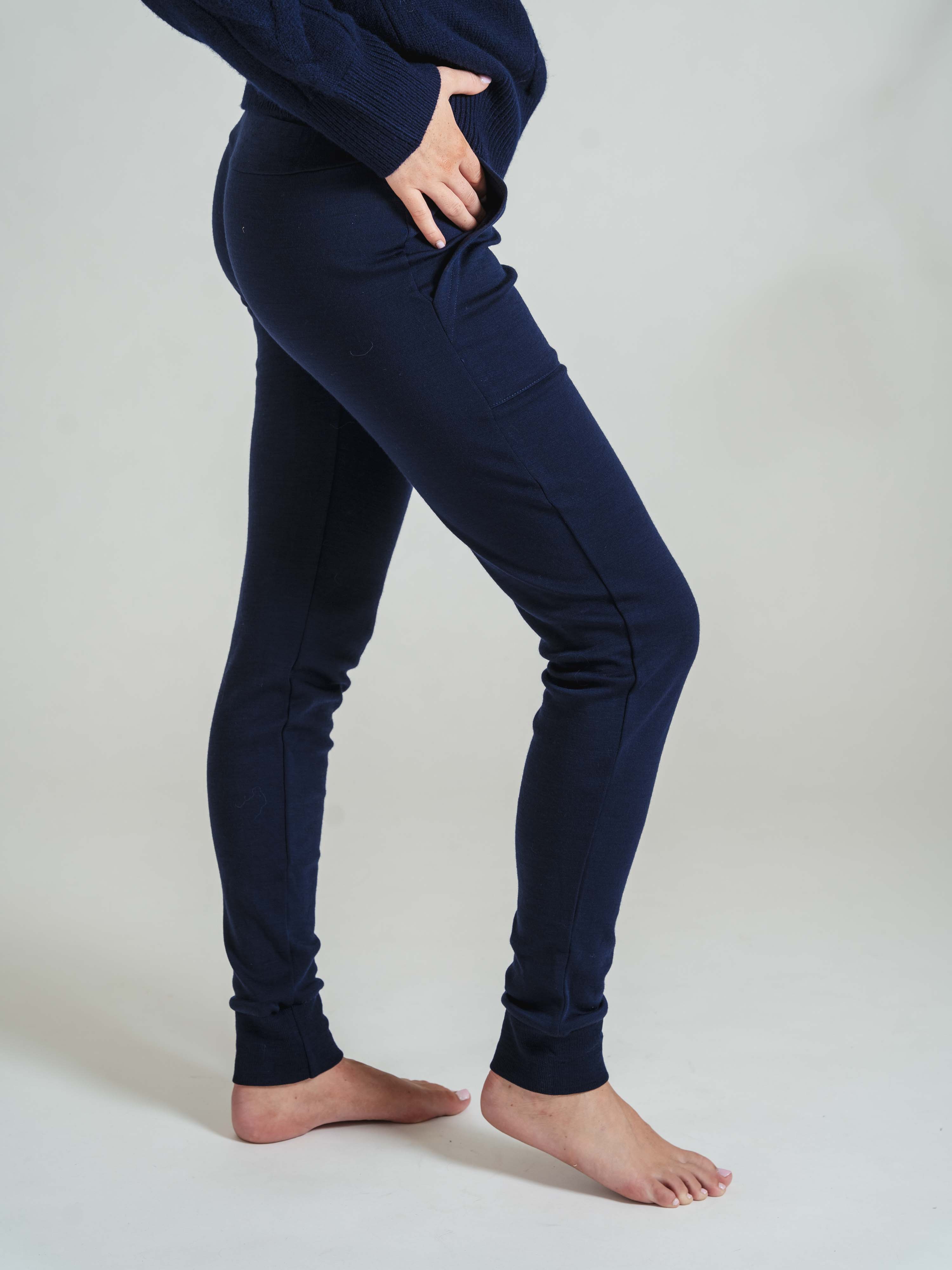 Romsdalshorn Merino Pants Blue Ink