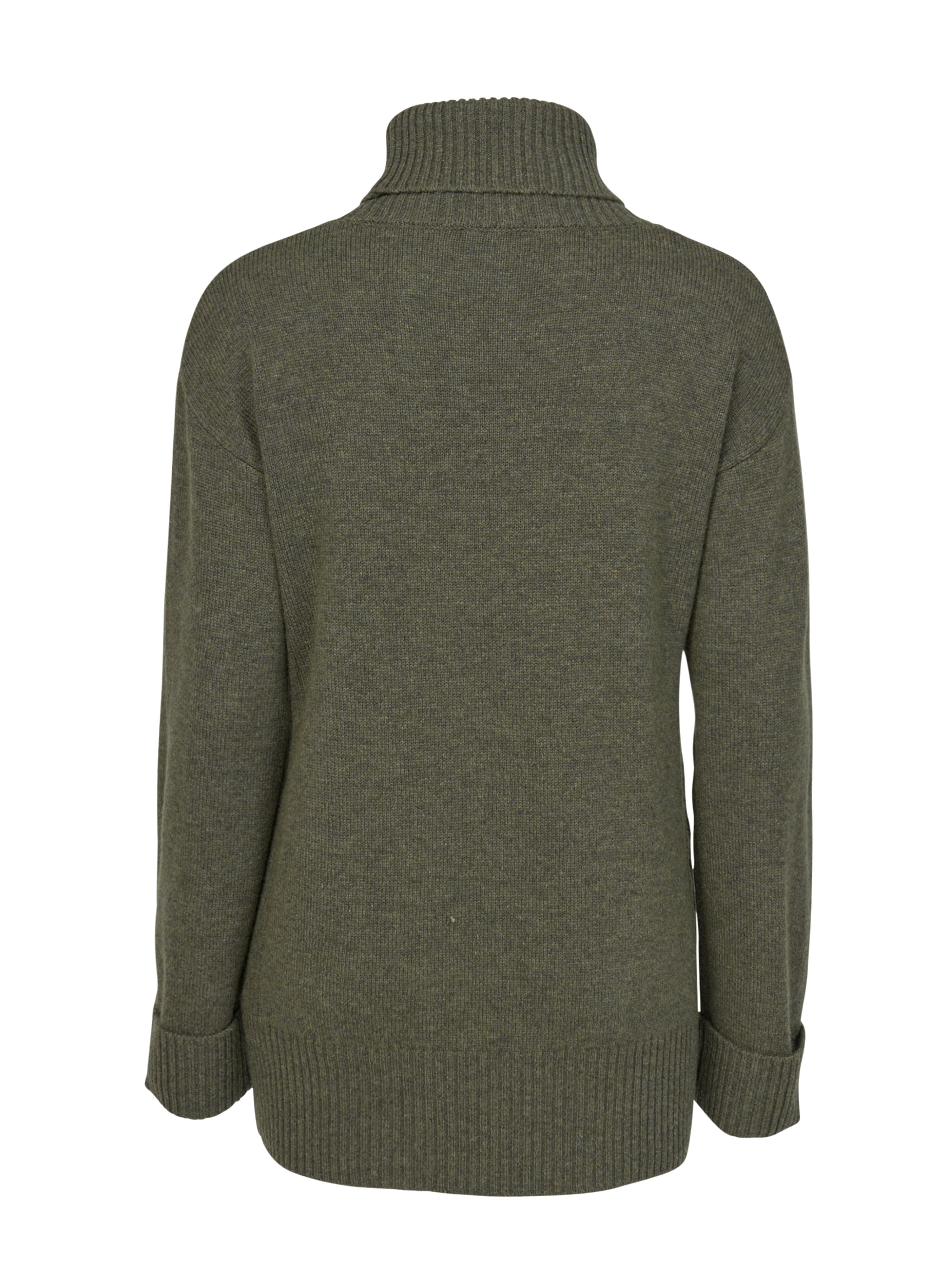 Fonnabu Turtleneck Knit Sweater Green