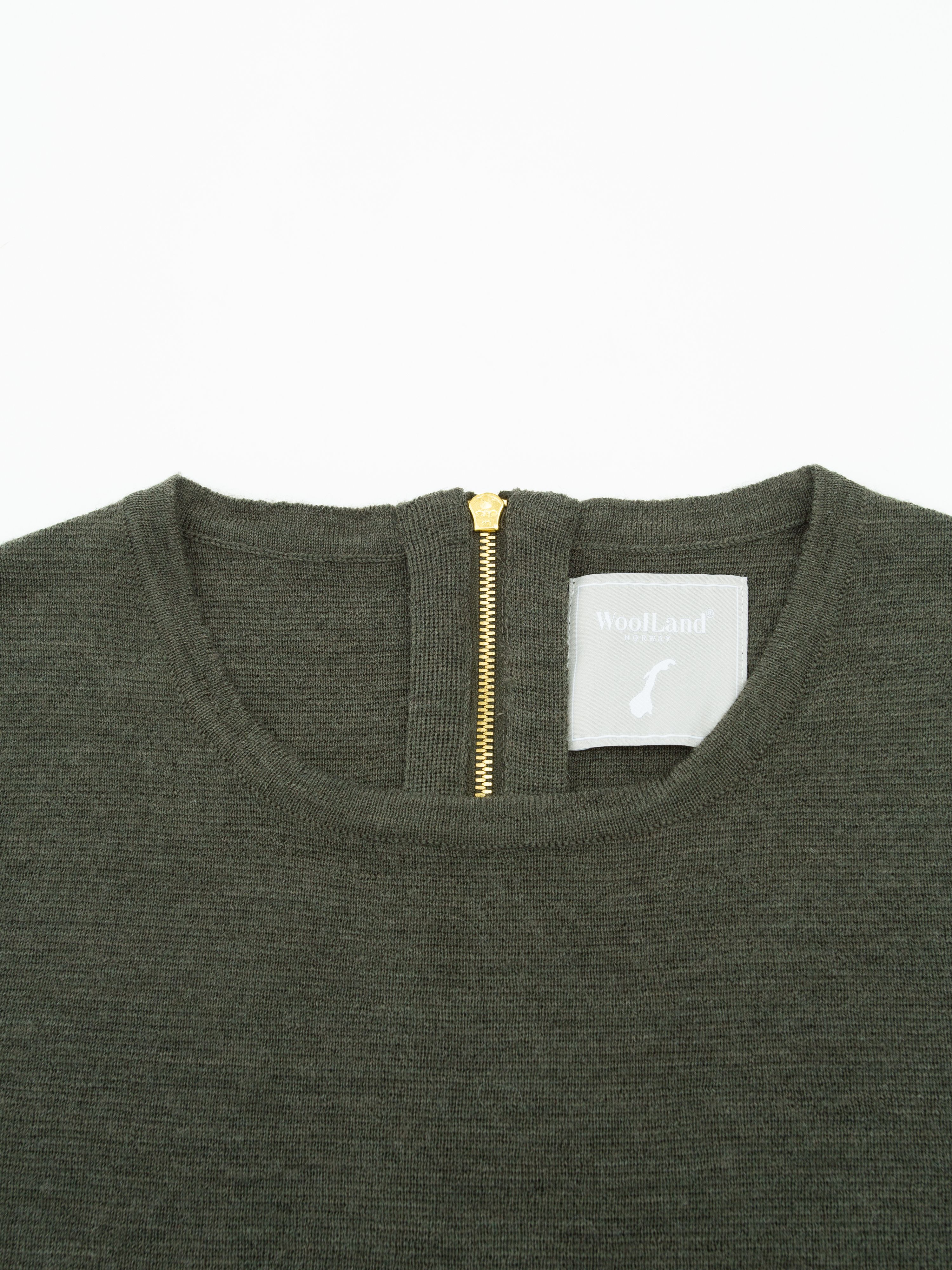 Moltinden Wool Dress Green