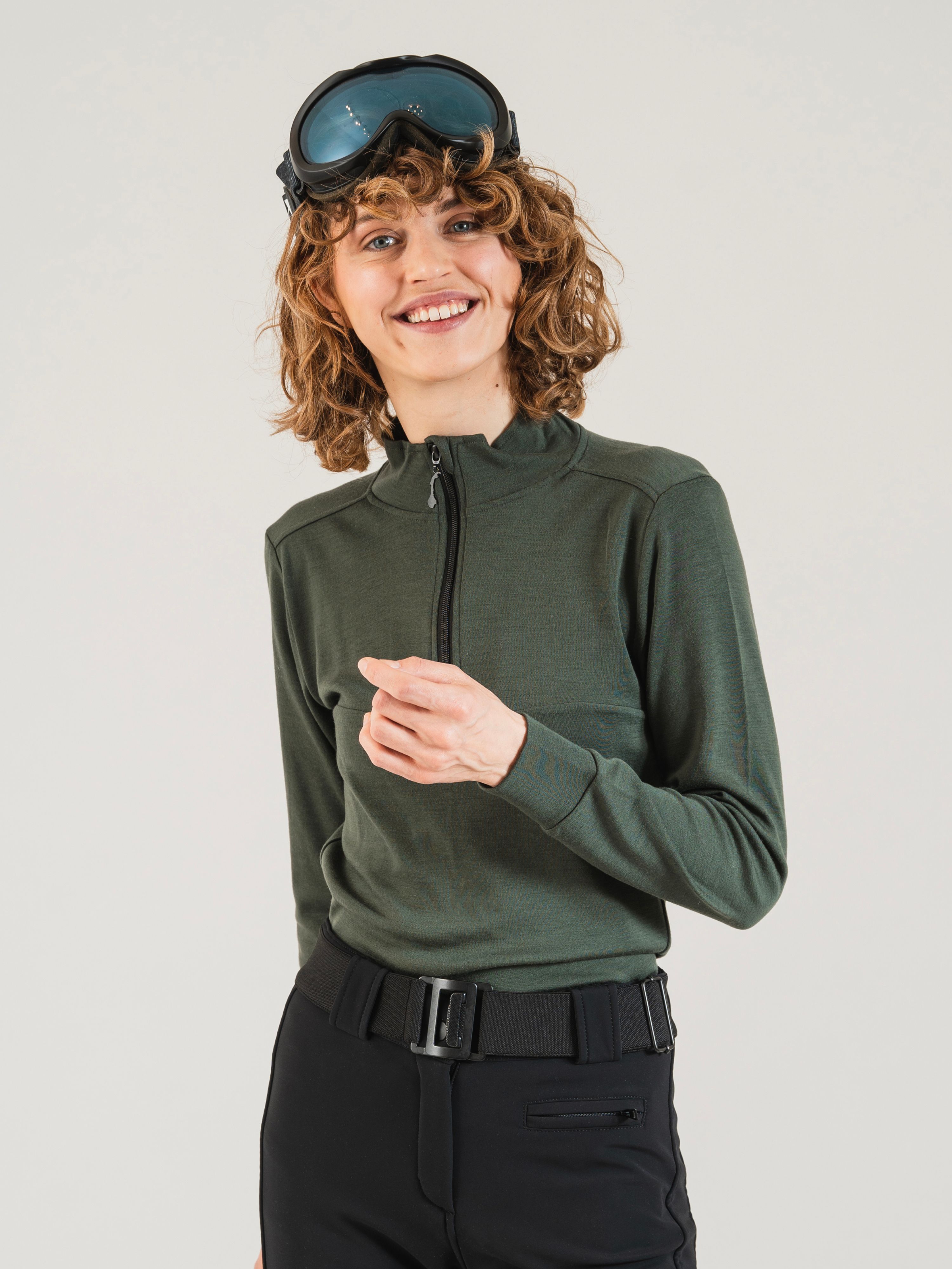 Glomfjord Merino Top Green