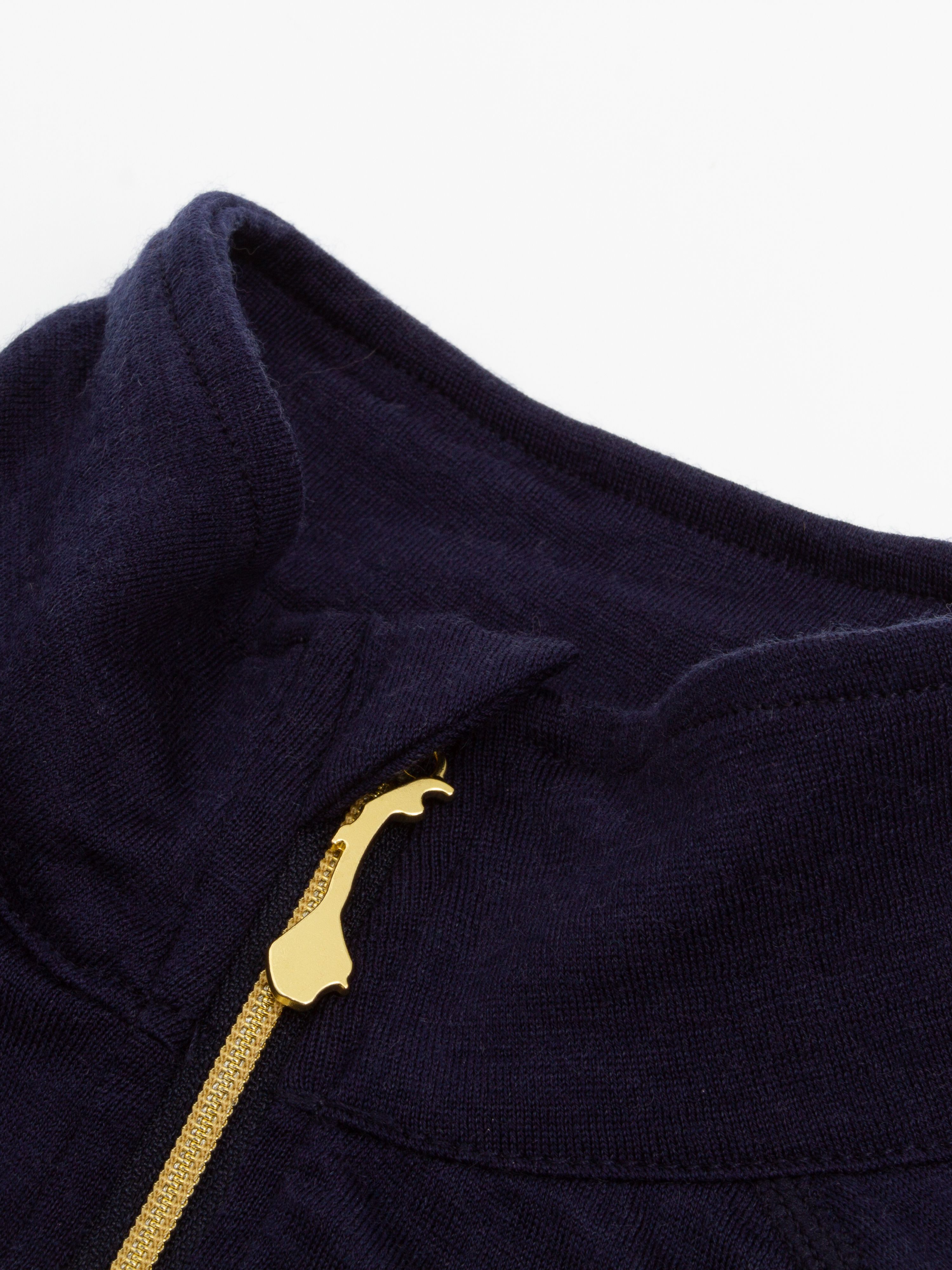 Rena Merino Half-zip Base Layer Top Light Pink