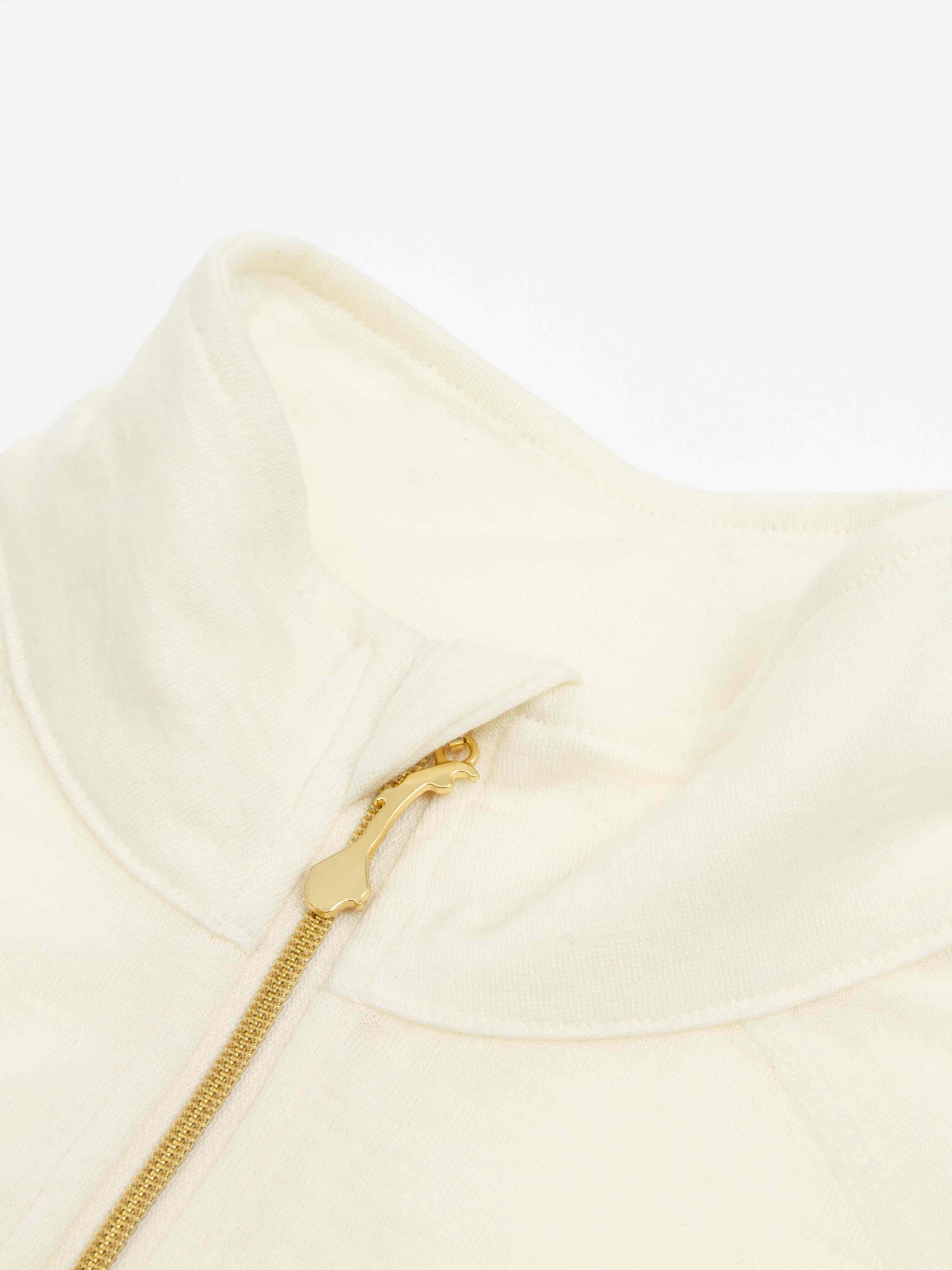 Rena Merino Half-zip Base Layer Top Ivory
