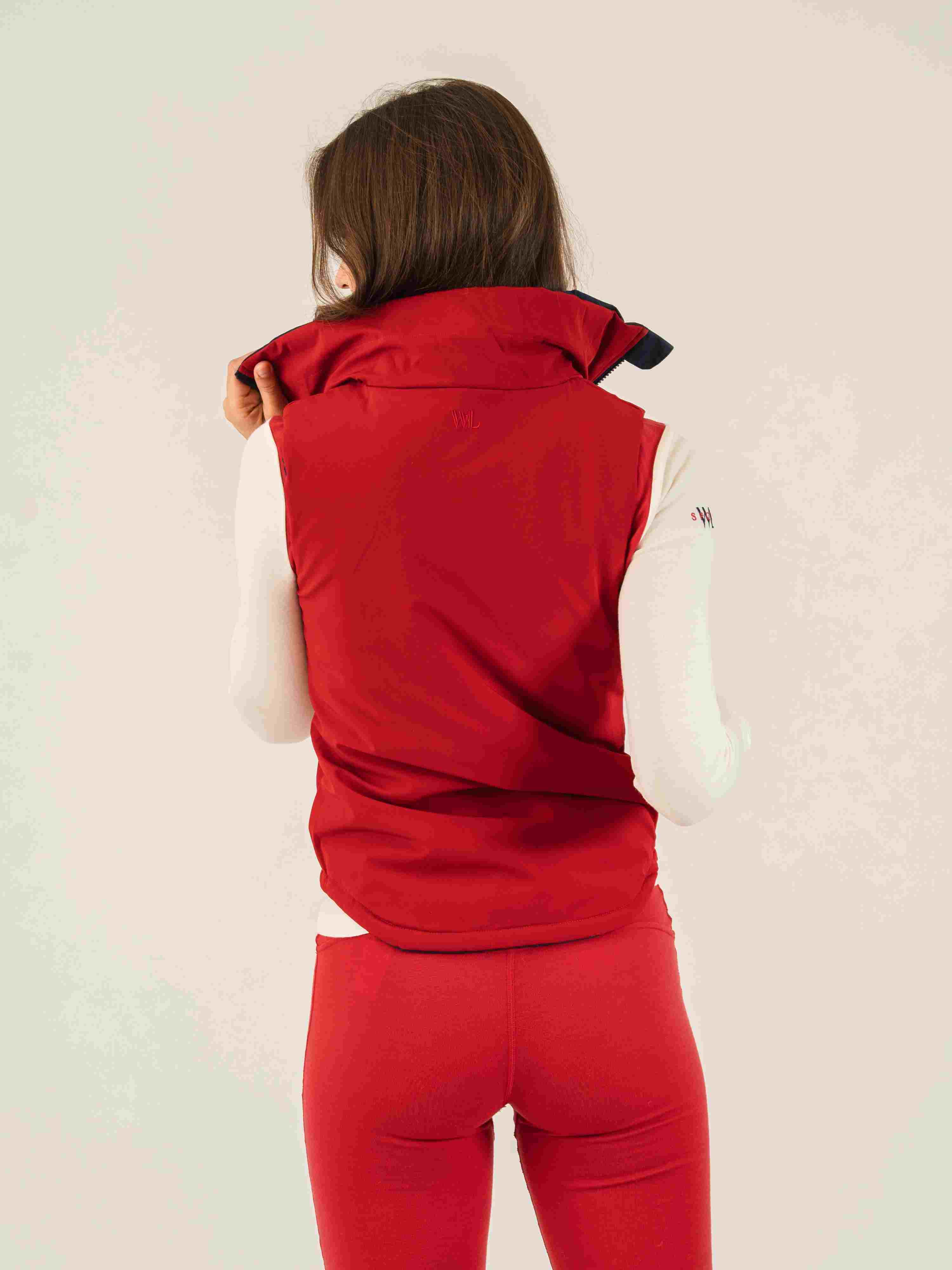 Hovden Reversible woman Vest Blue Ink