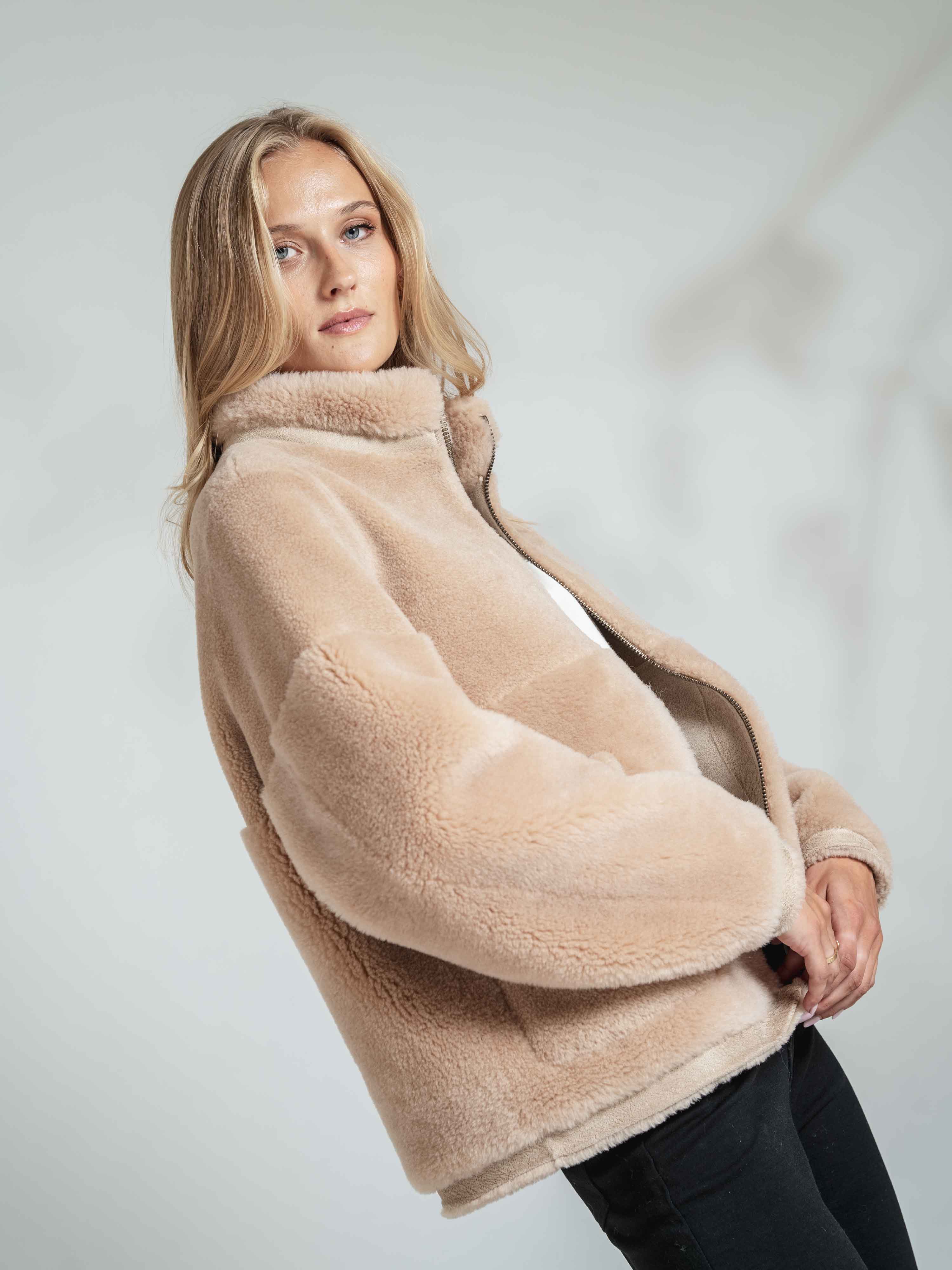 Solveggen Jacket Champagne - Woolland