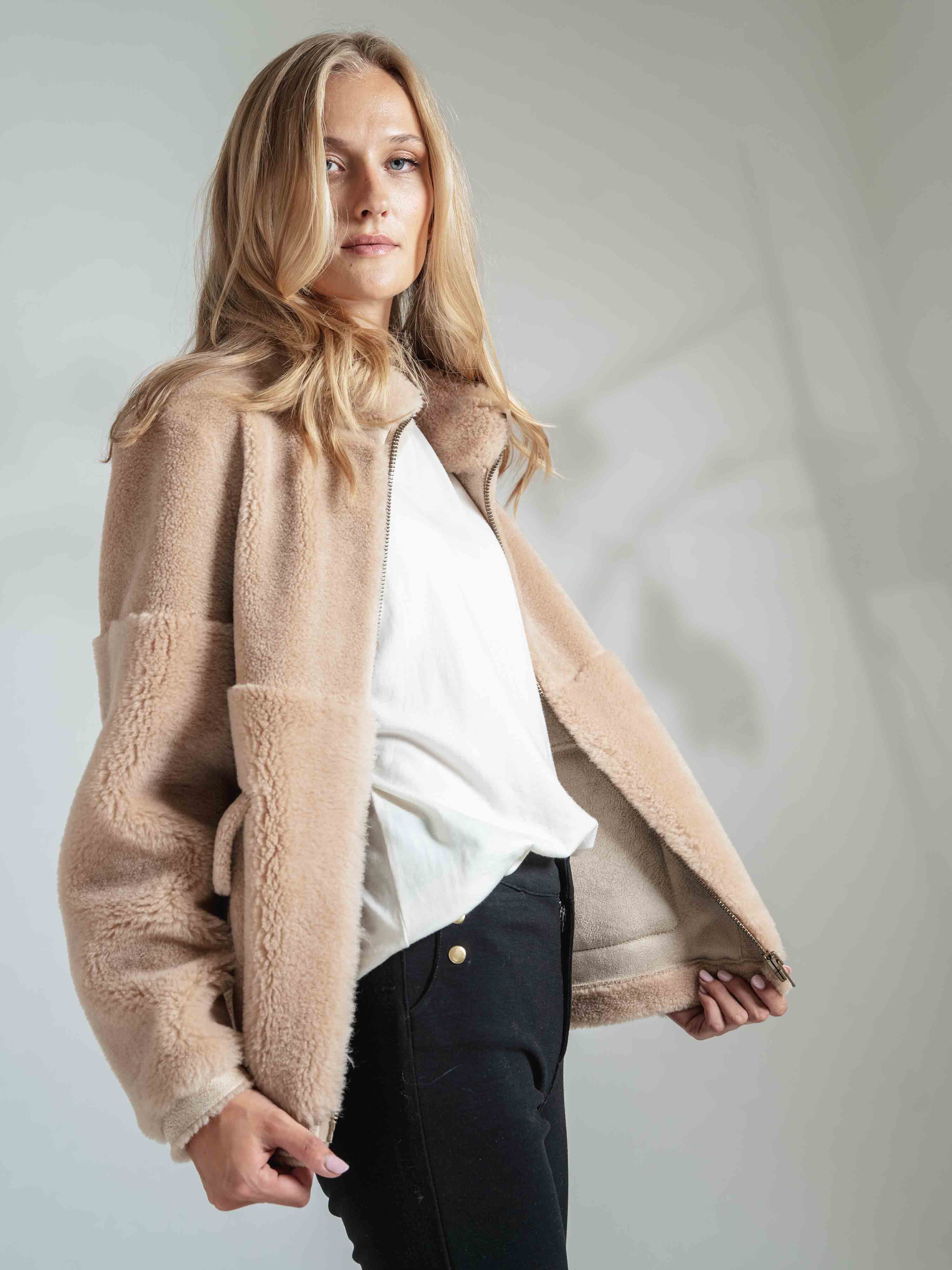 Solveggen Jacket Champagne - Woolland
