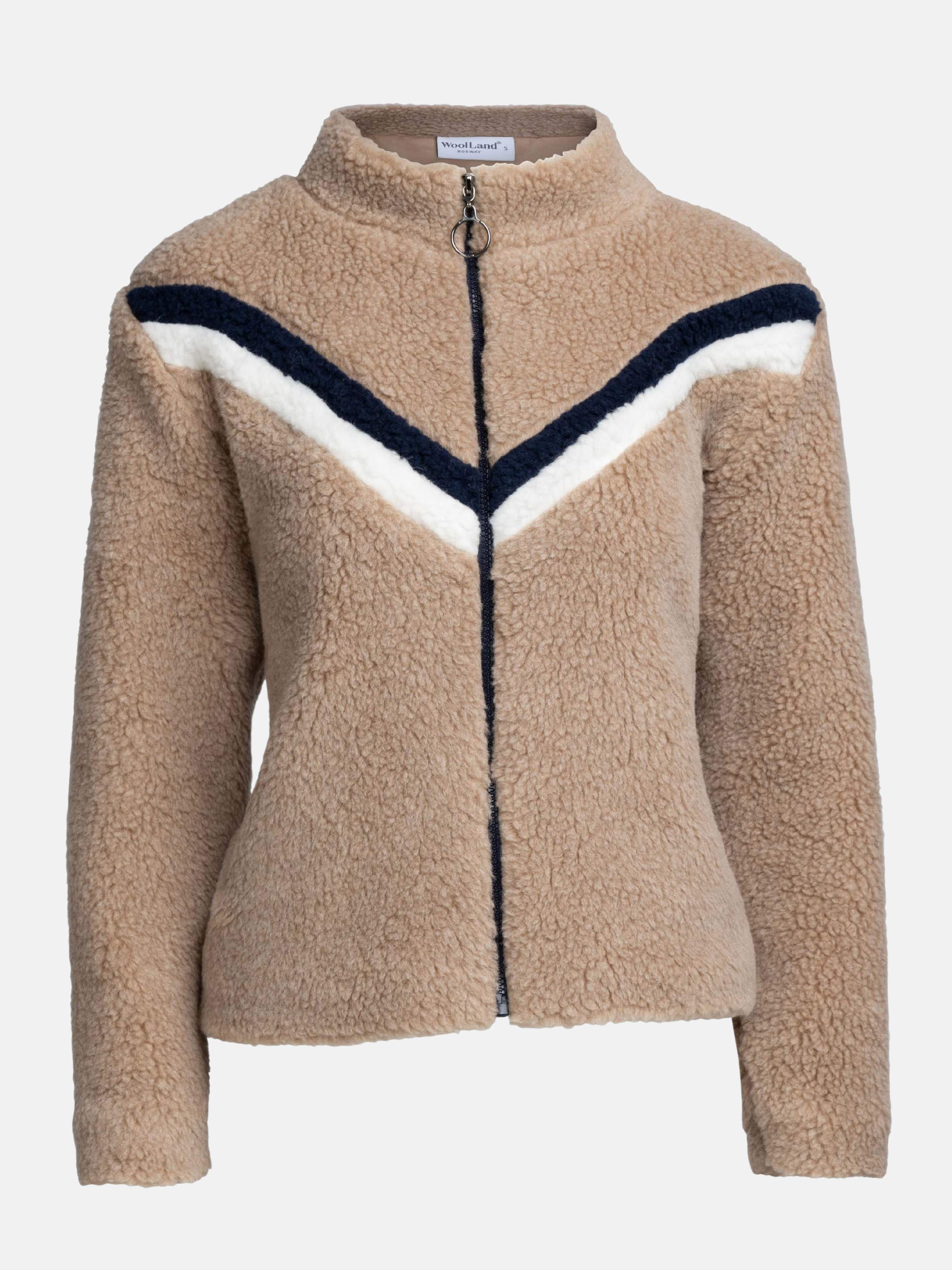 Vaset Wool Fleece Jacket Sand