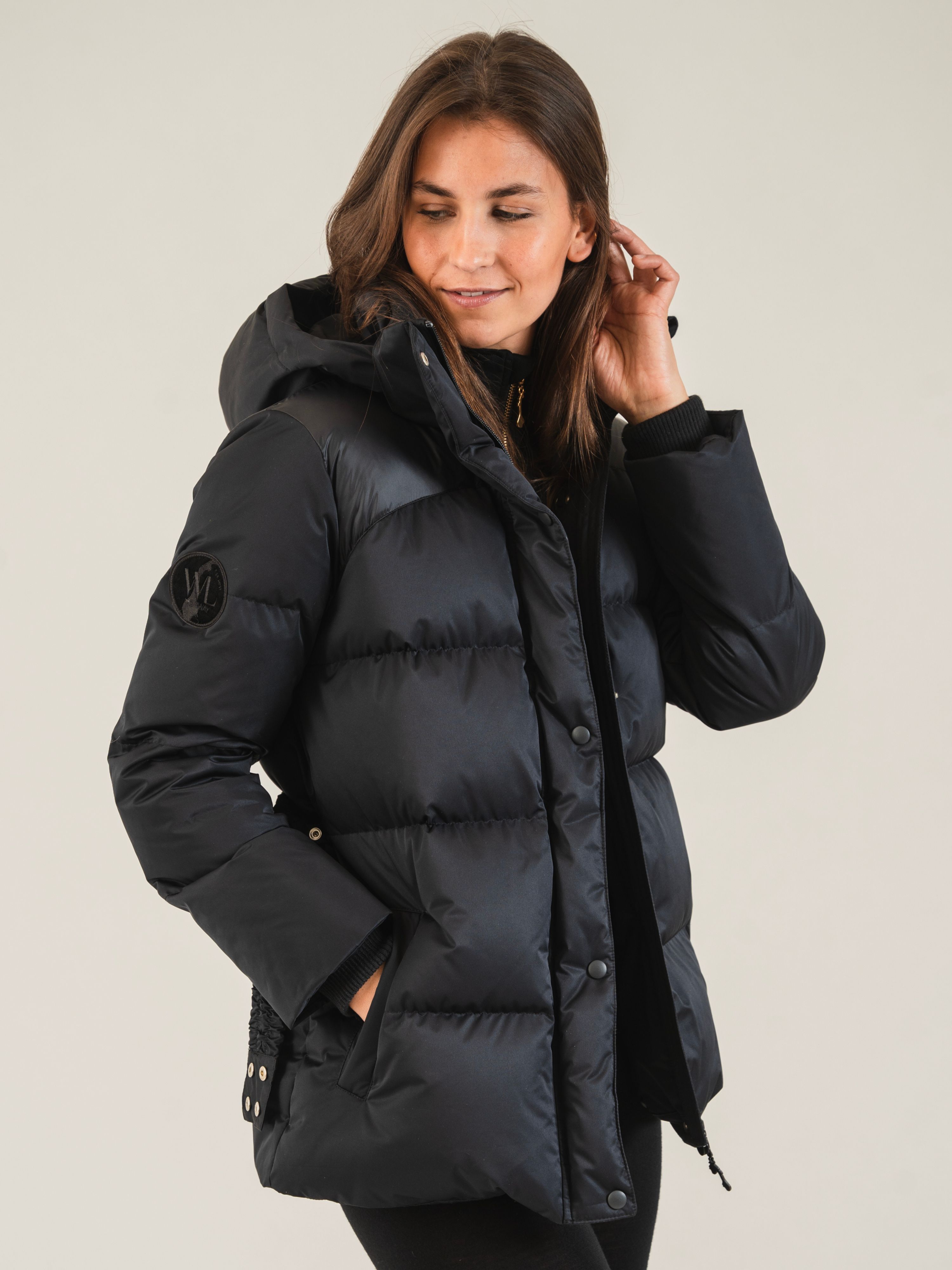 Stryn Down Jacket Black