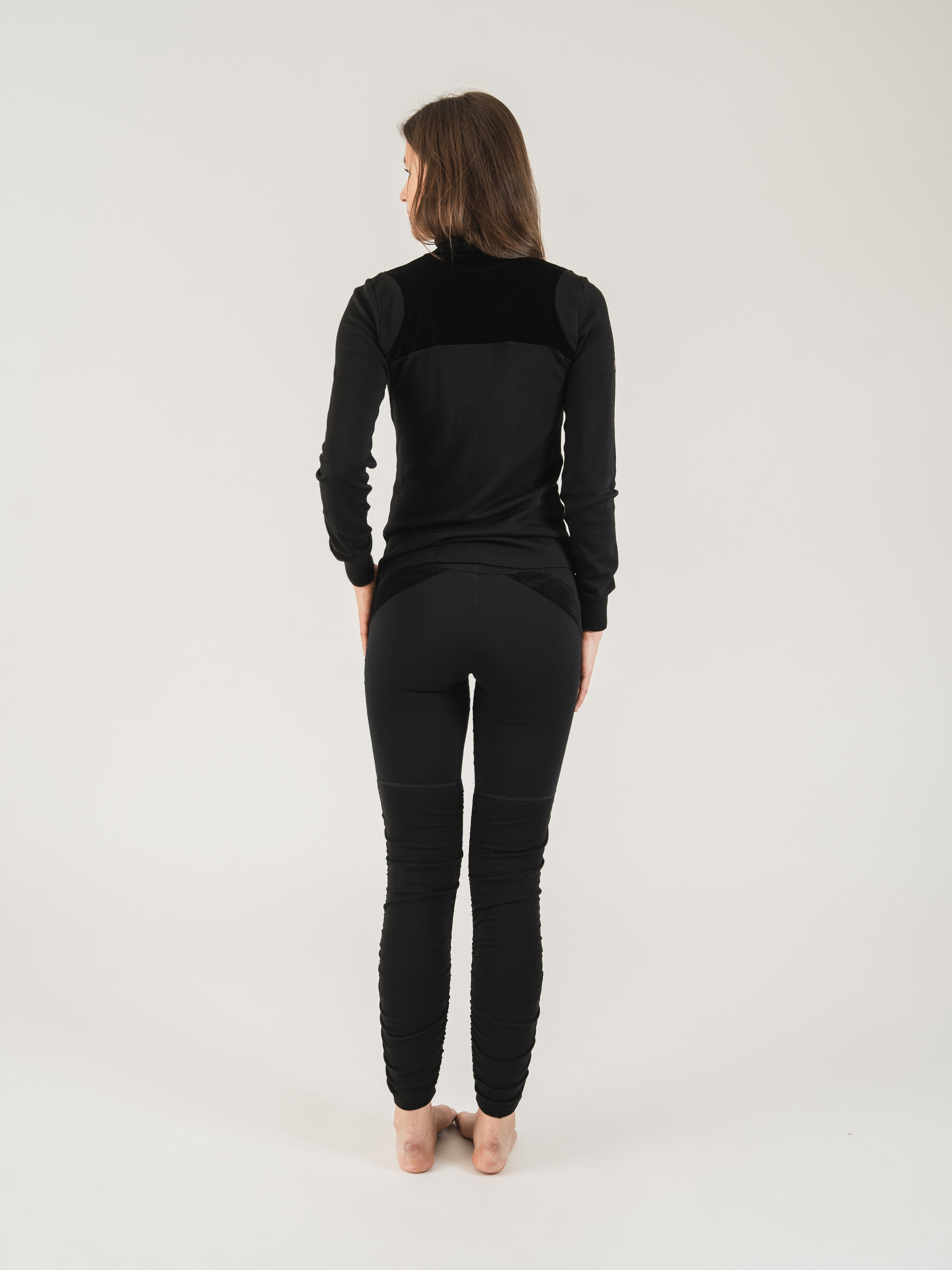Sirdal Merino Tights  Black