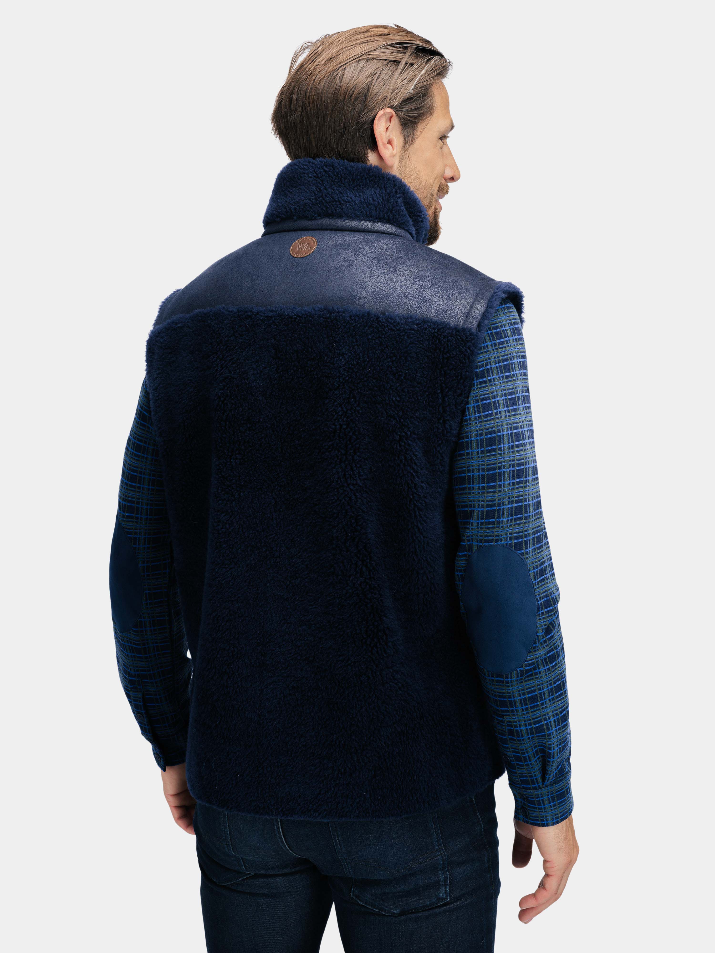 Verdens Ende Vest Dark Blue