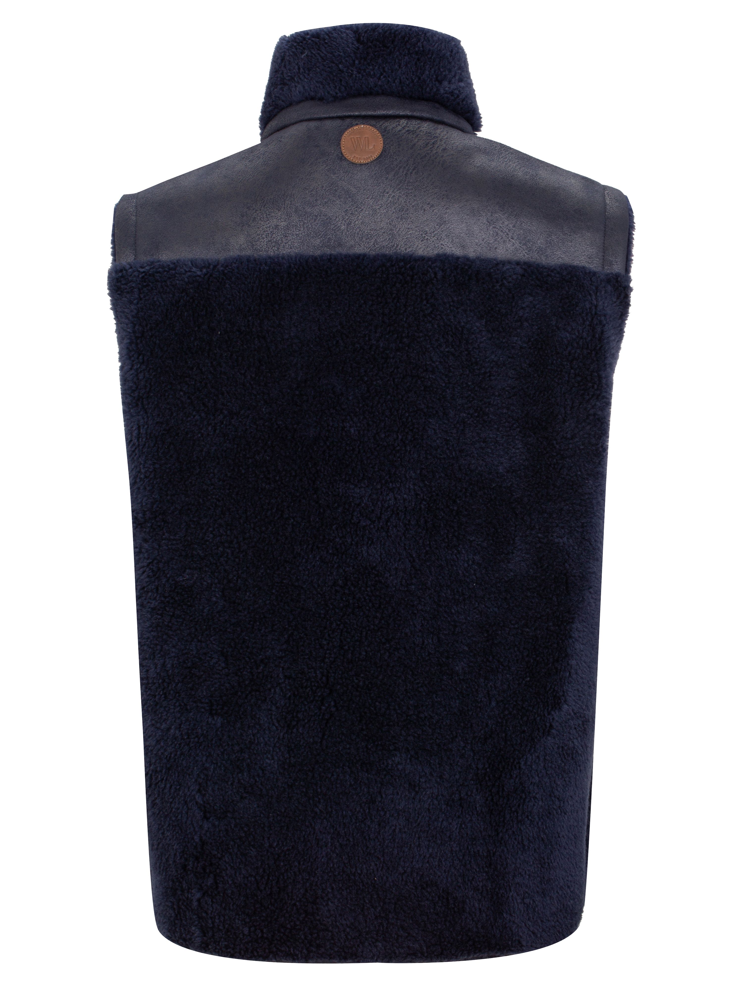 Verdens Ende Vest Dark Blue