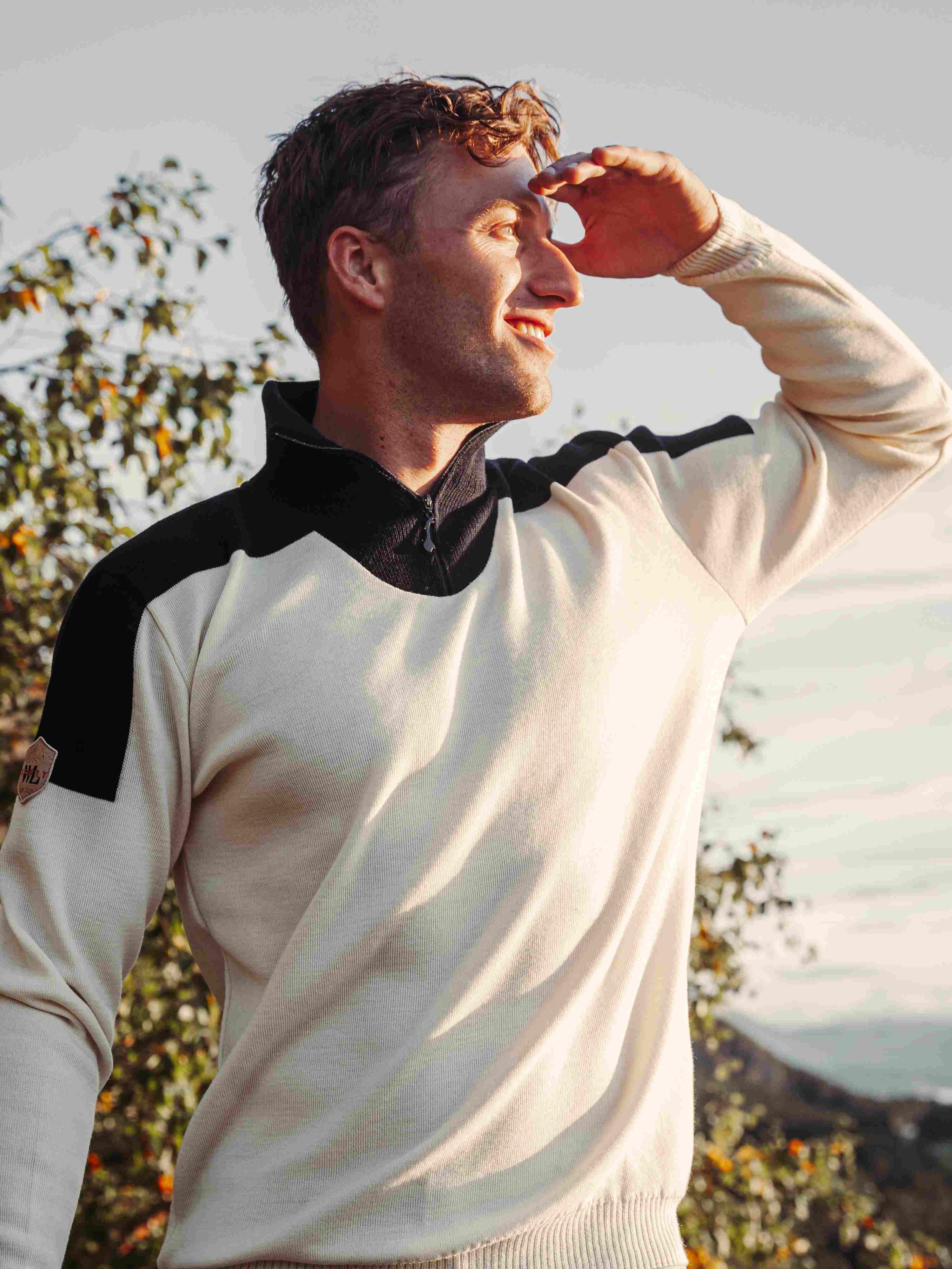 Aurdal Knitted sweater Snow White