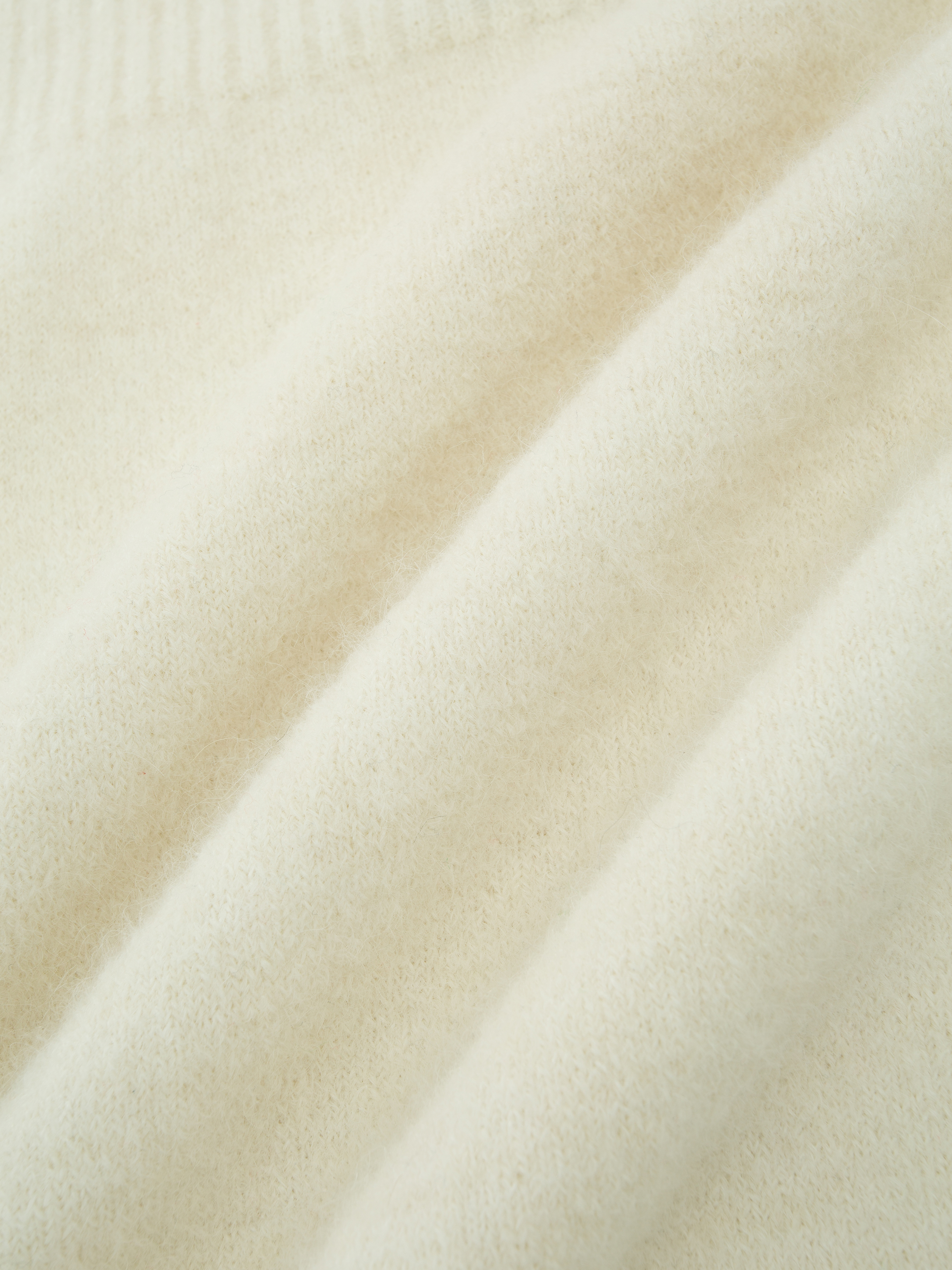 Loen Alpaca Knit Sweater Ivory