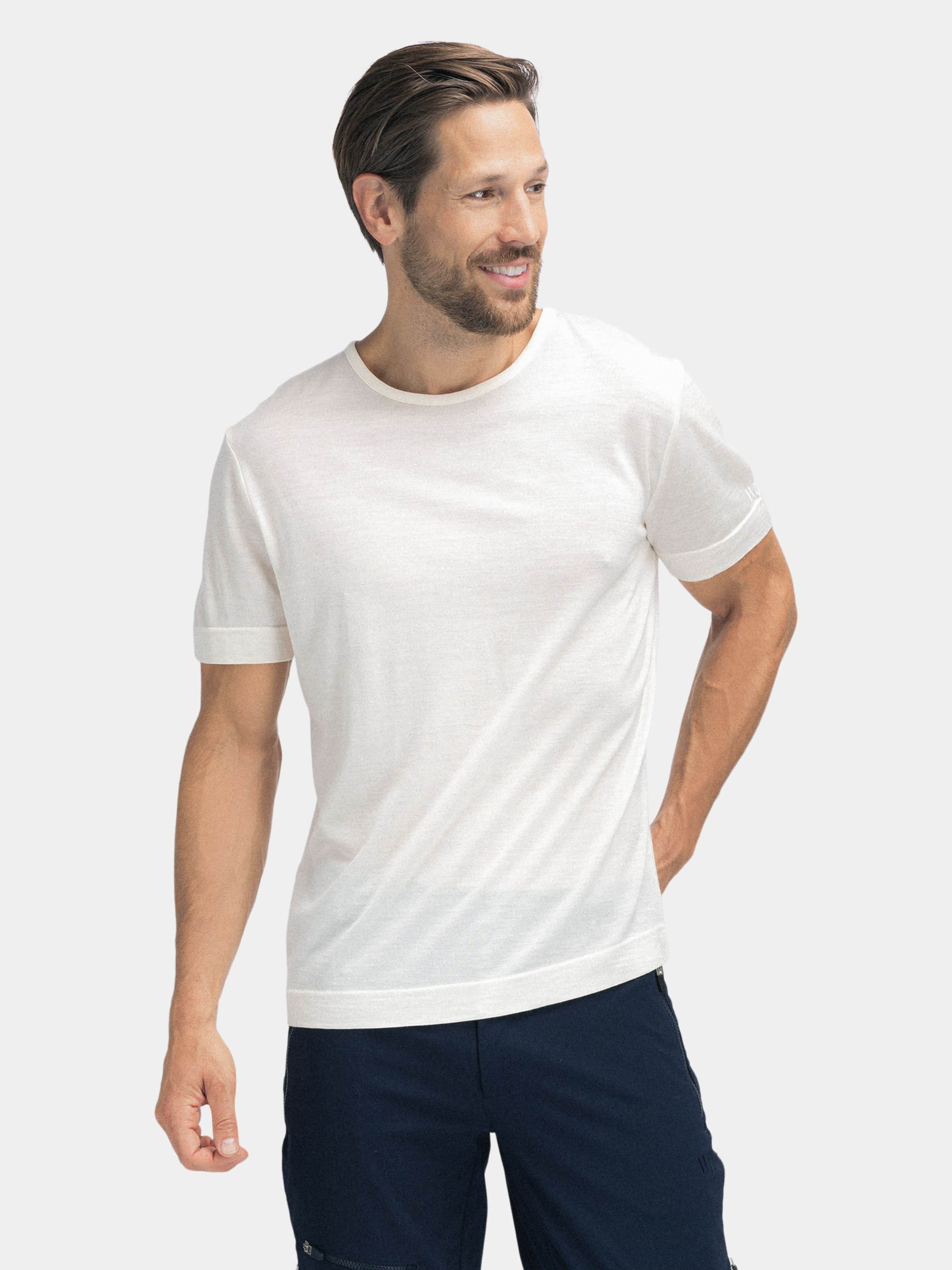 Lindesnes Merino T-Shirt Snow White