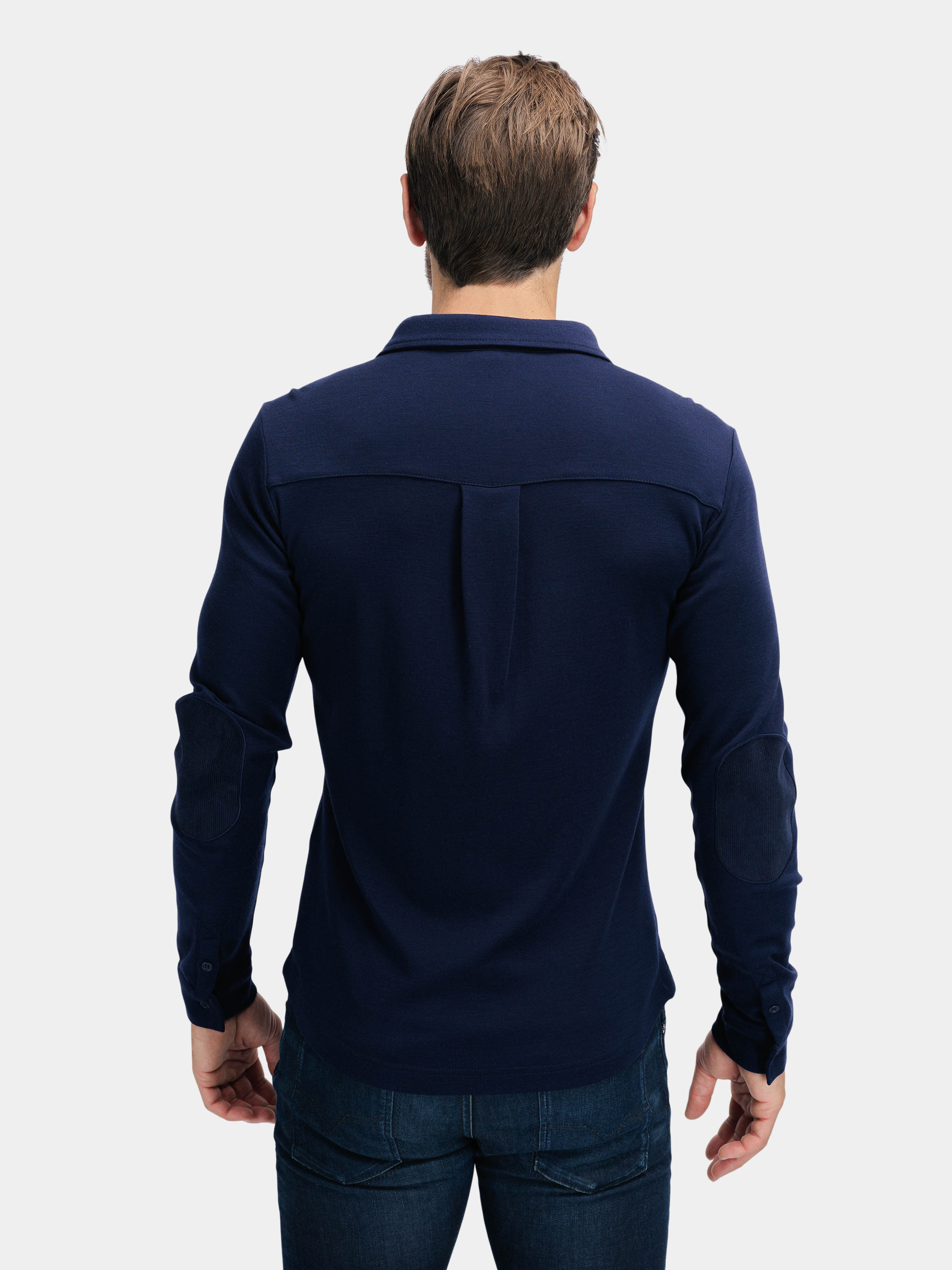 Vefsna Merino Shirt Blue Ink
