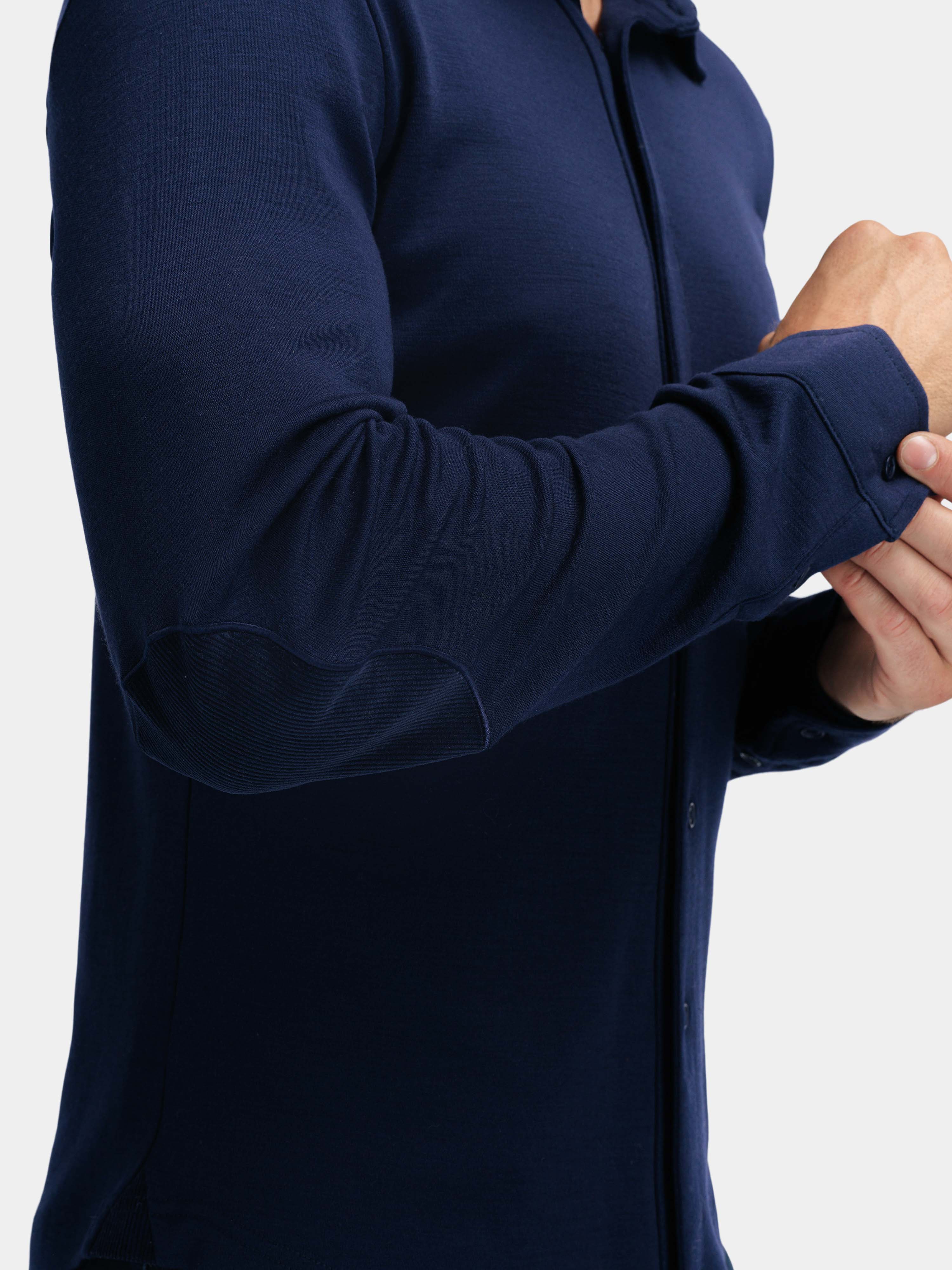 Vefsna Merino Shirt Blue Ink