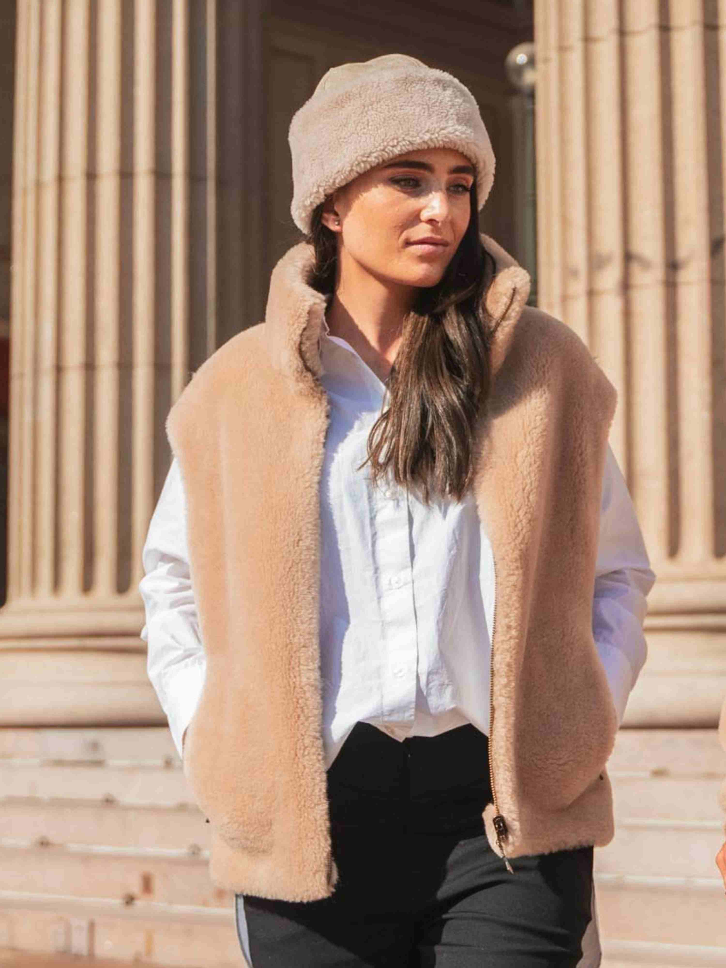 Solveggen Lambswool Hat Champagne