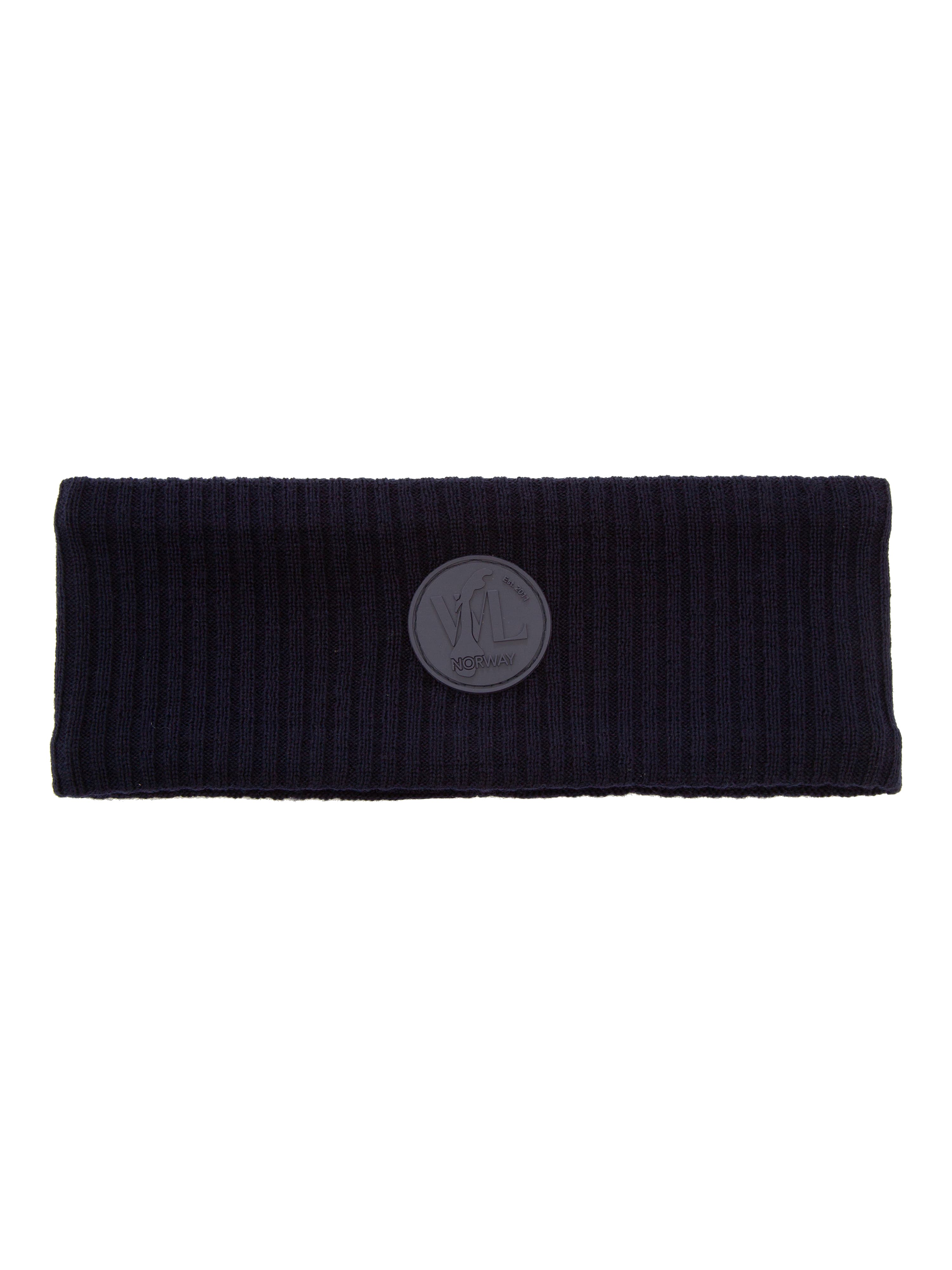 knitted headband Blue