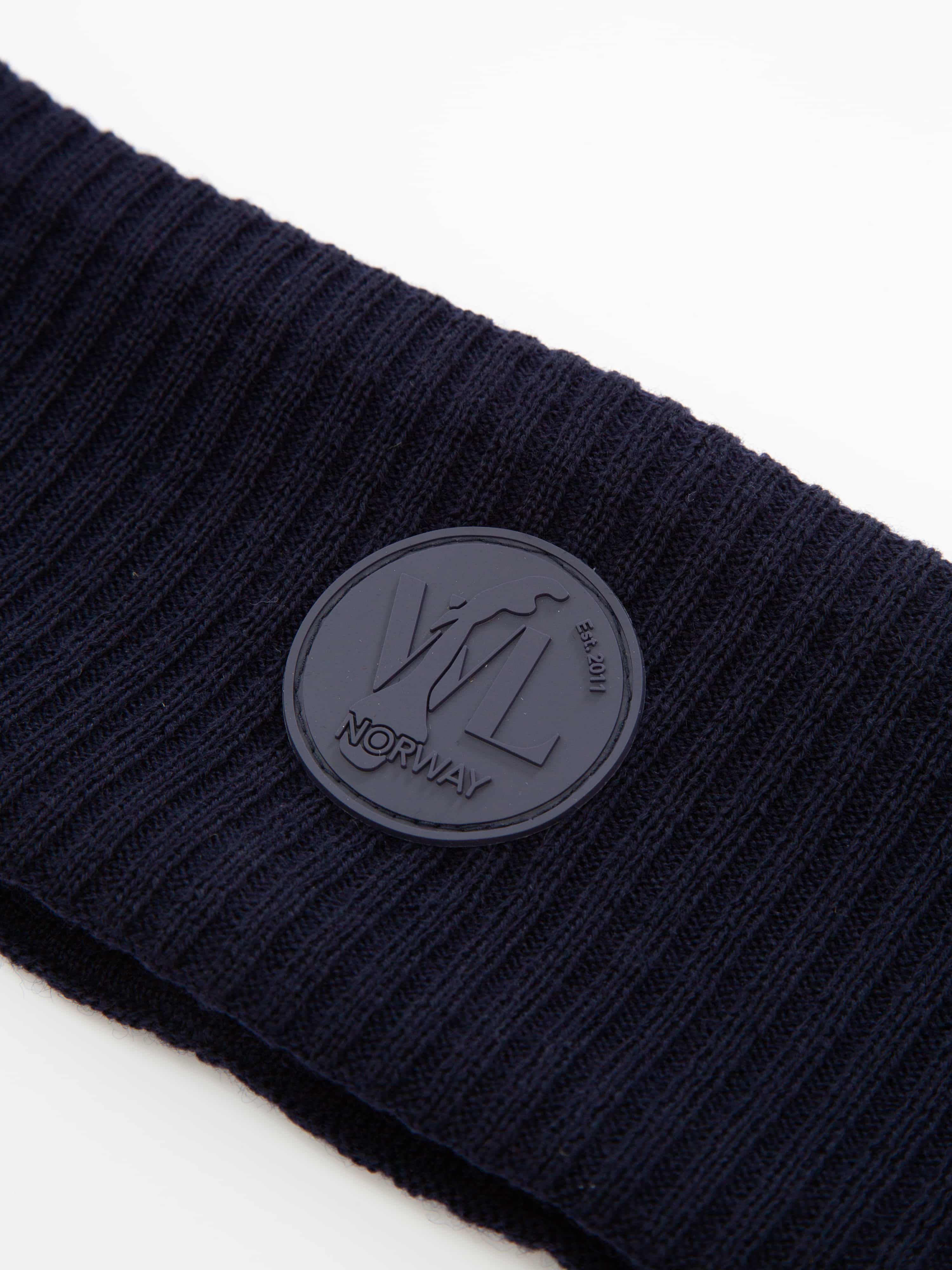knitted headband Blue