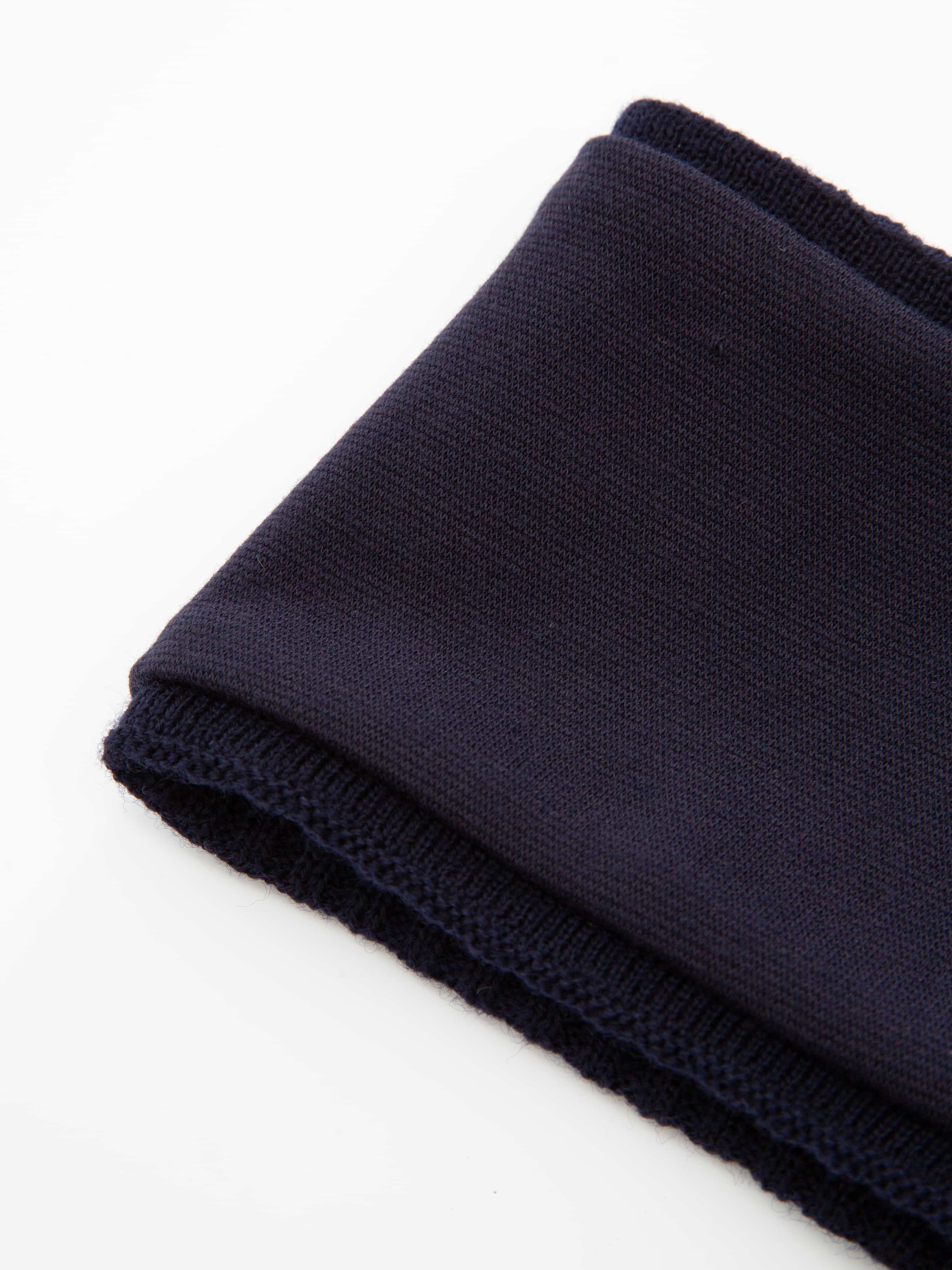 knitted headband Blue