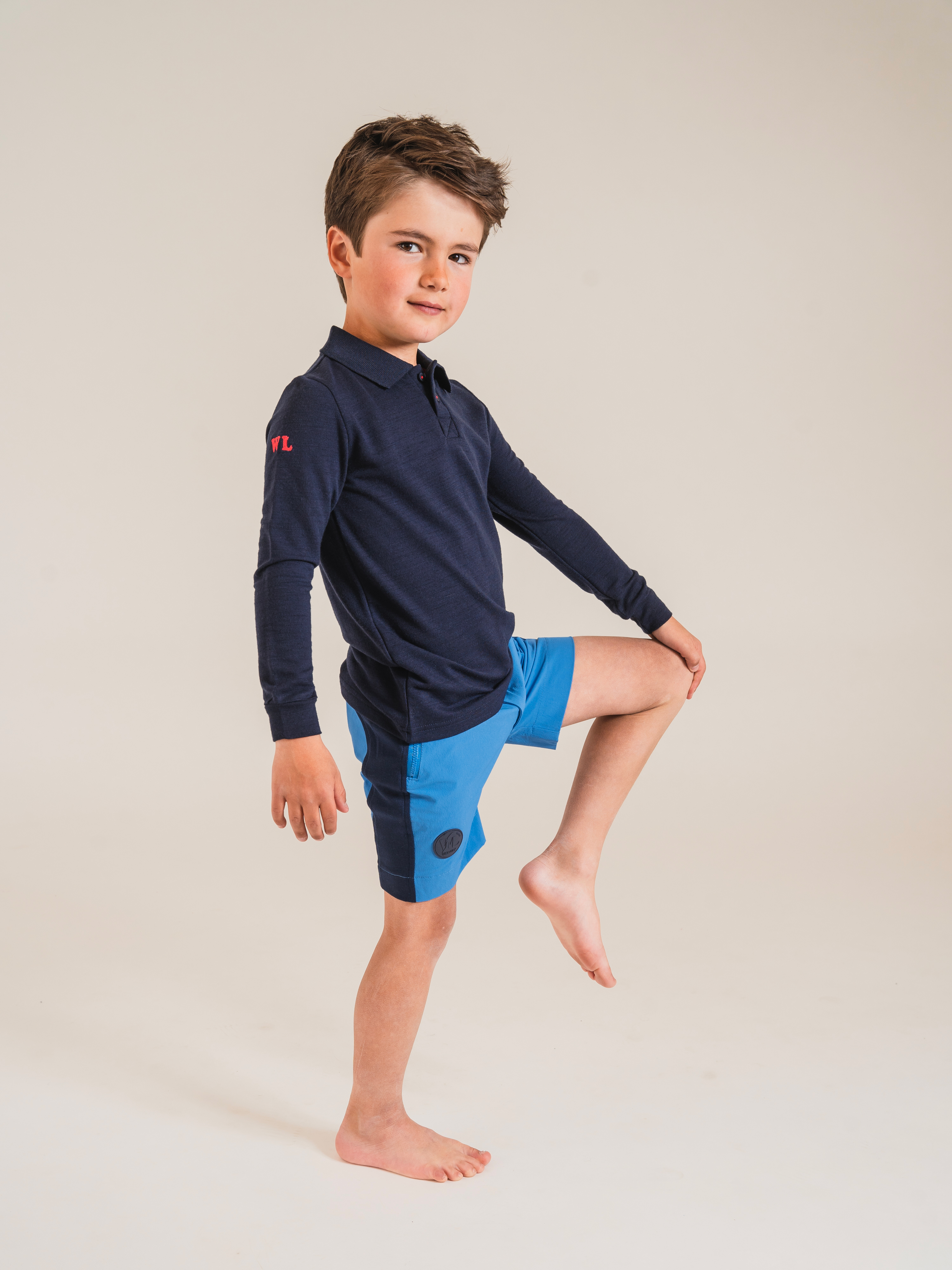 Kristiansand Pique Shirt Blue Ink