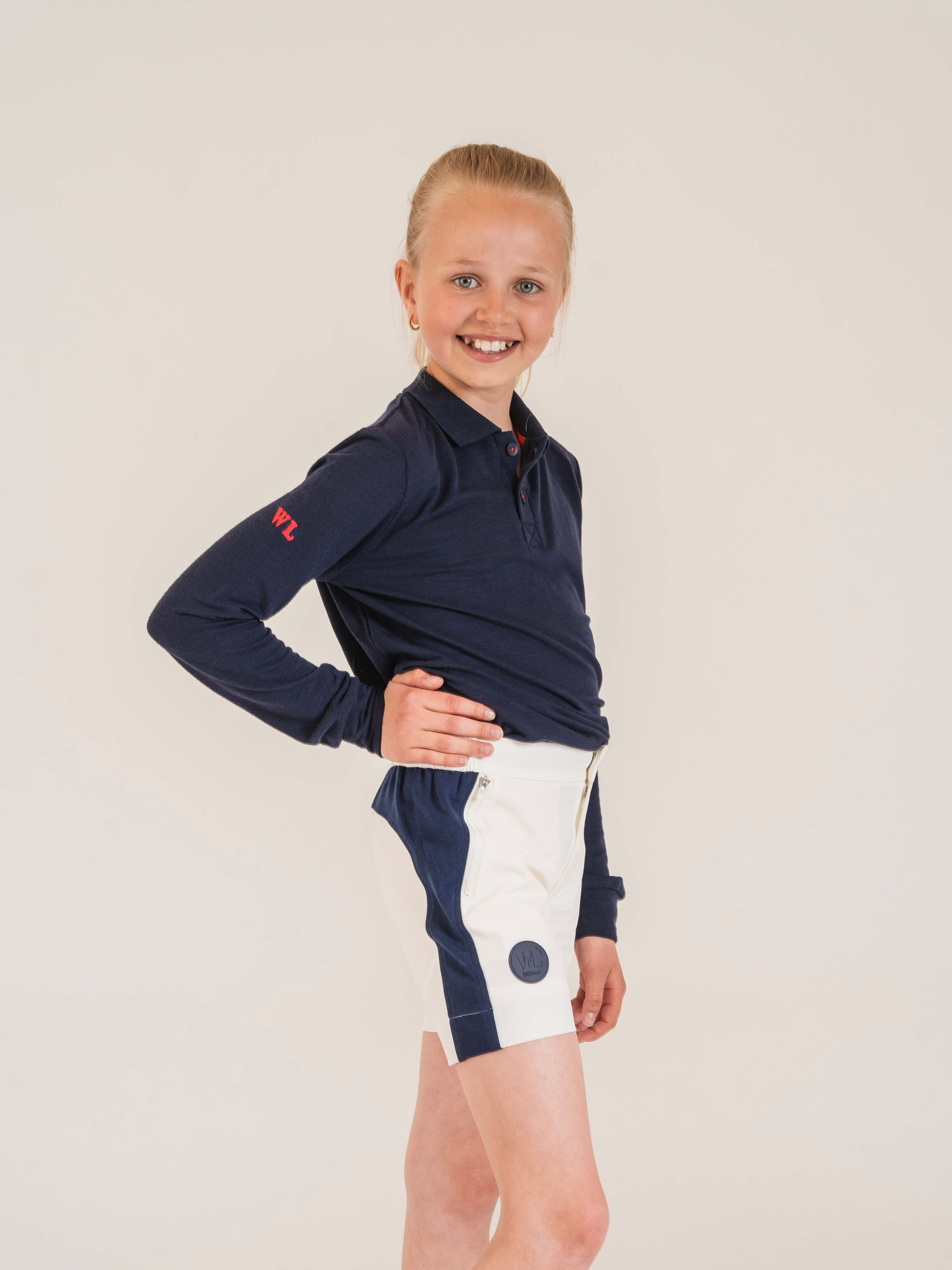 Kristiansand Pique Shirt Blue Ink