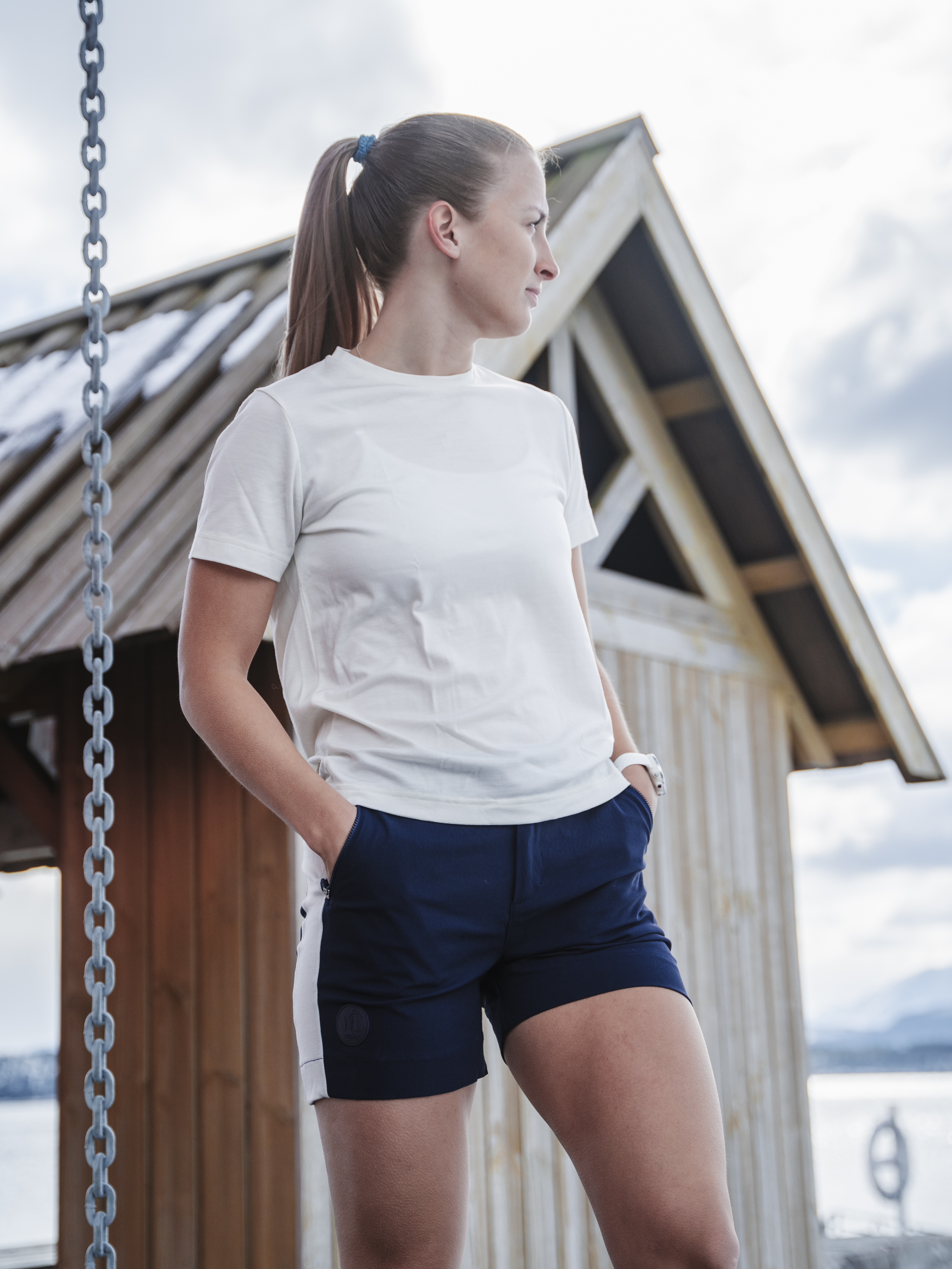 Besshøe Merino T-Shirt Snow White