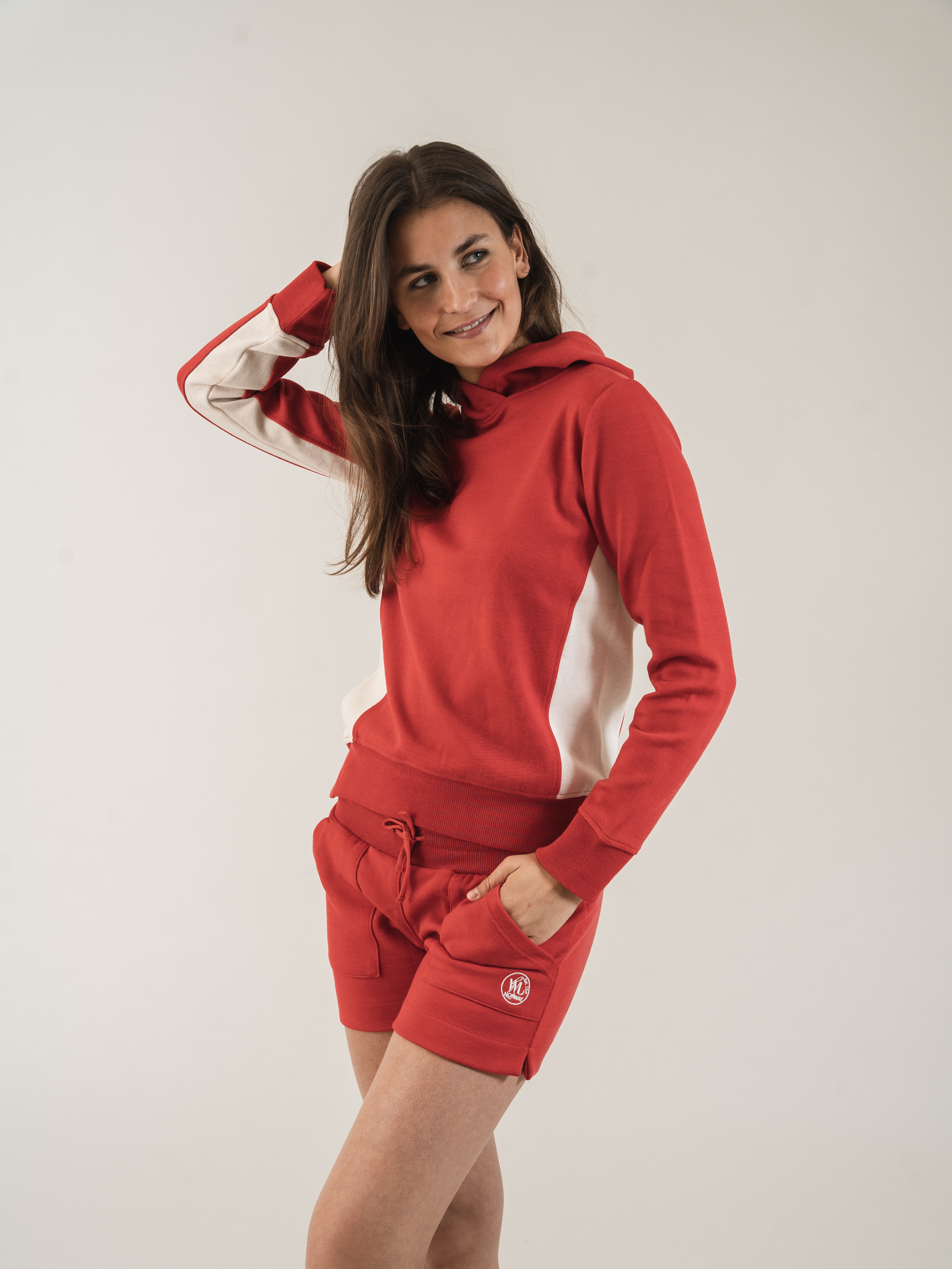 Kråkerøy Hoodie Tomato Puree