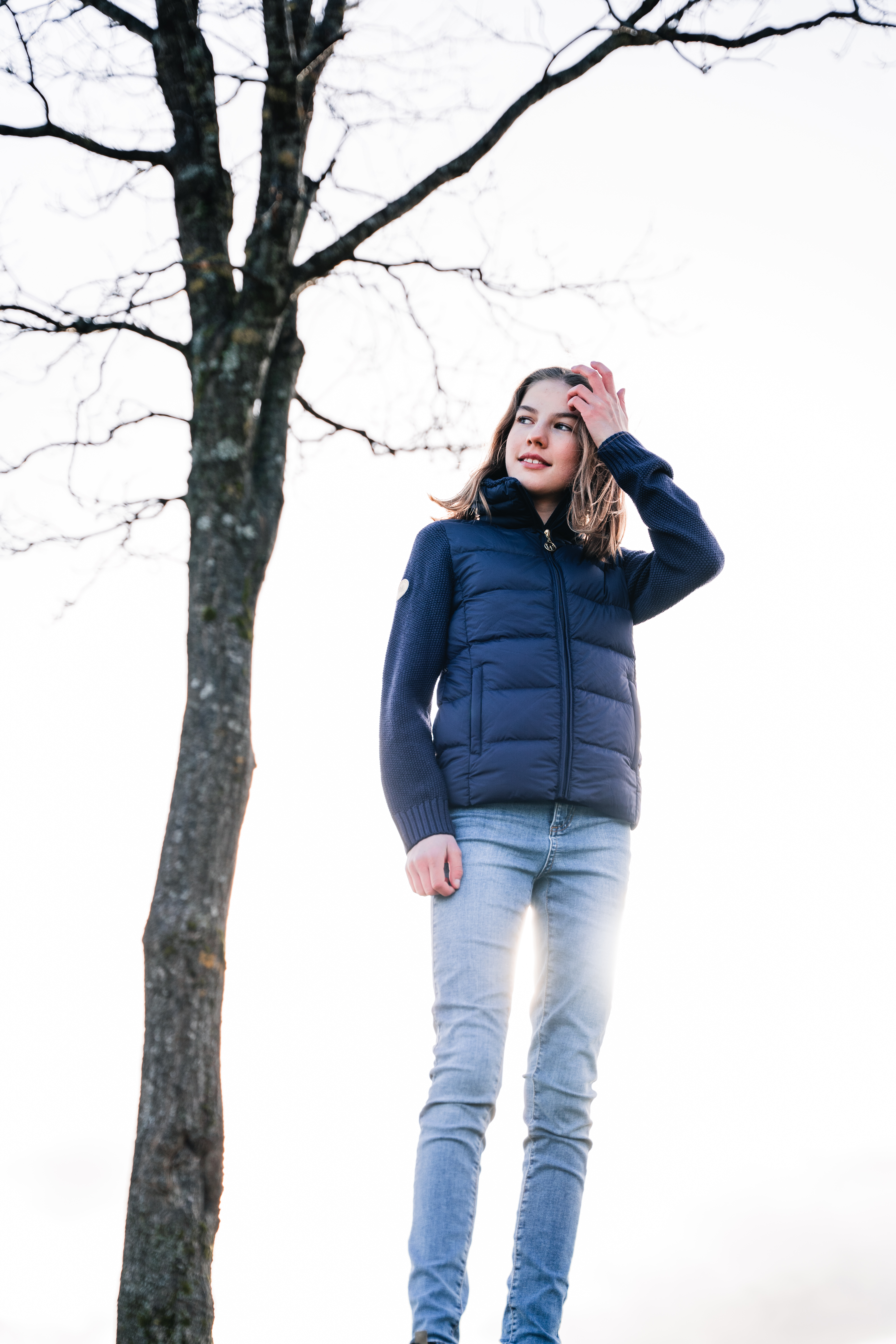 Femunden Down Jacket Blue Ink