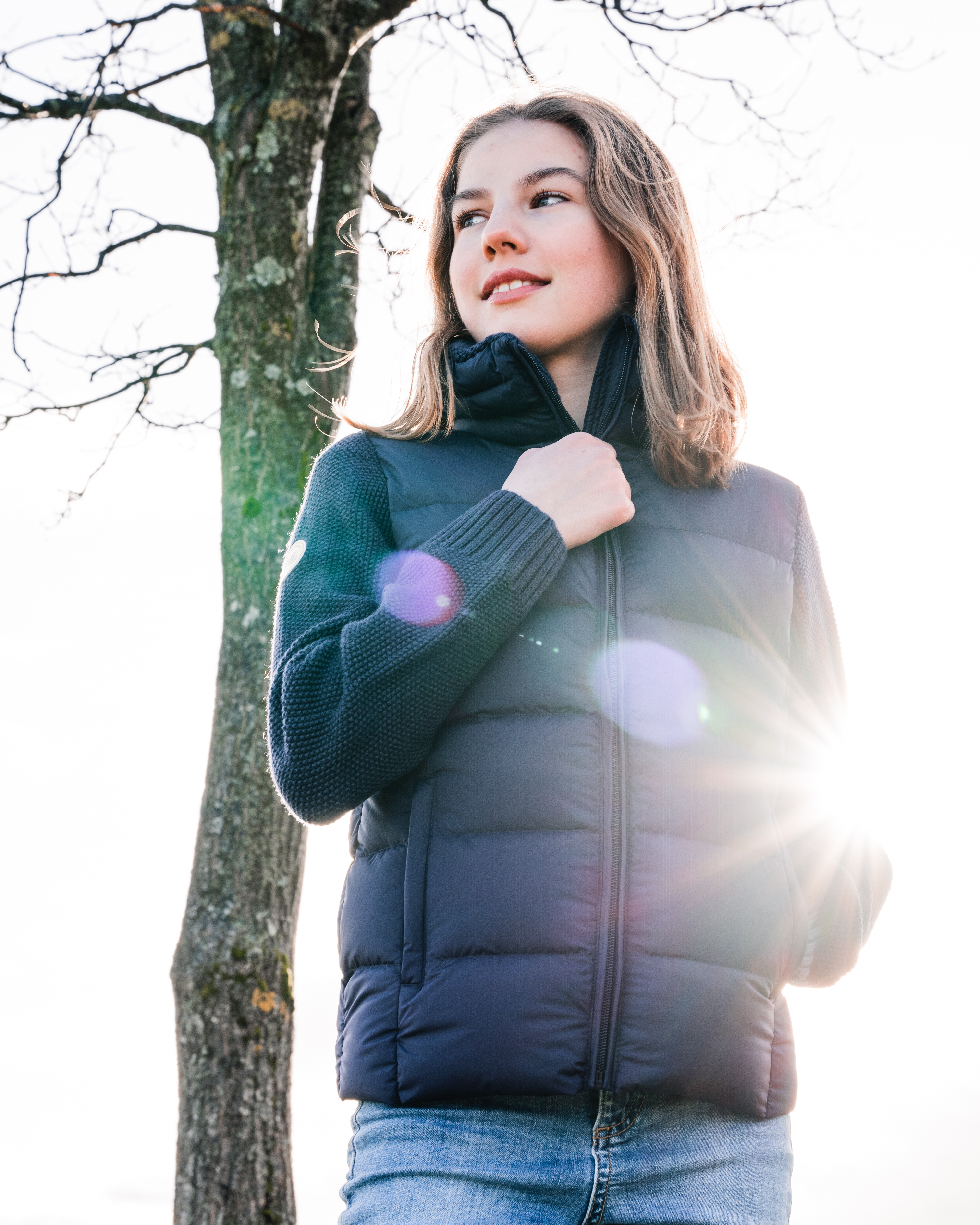 Femunden Down Jacket Blue Ink