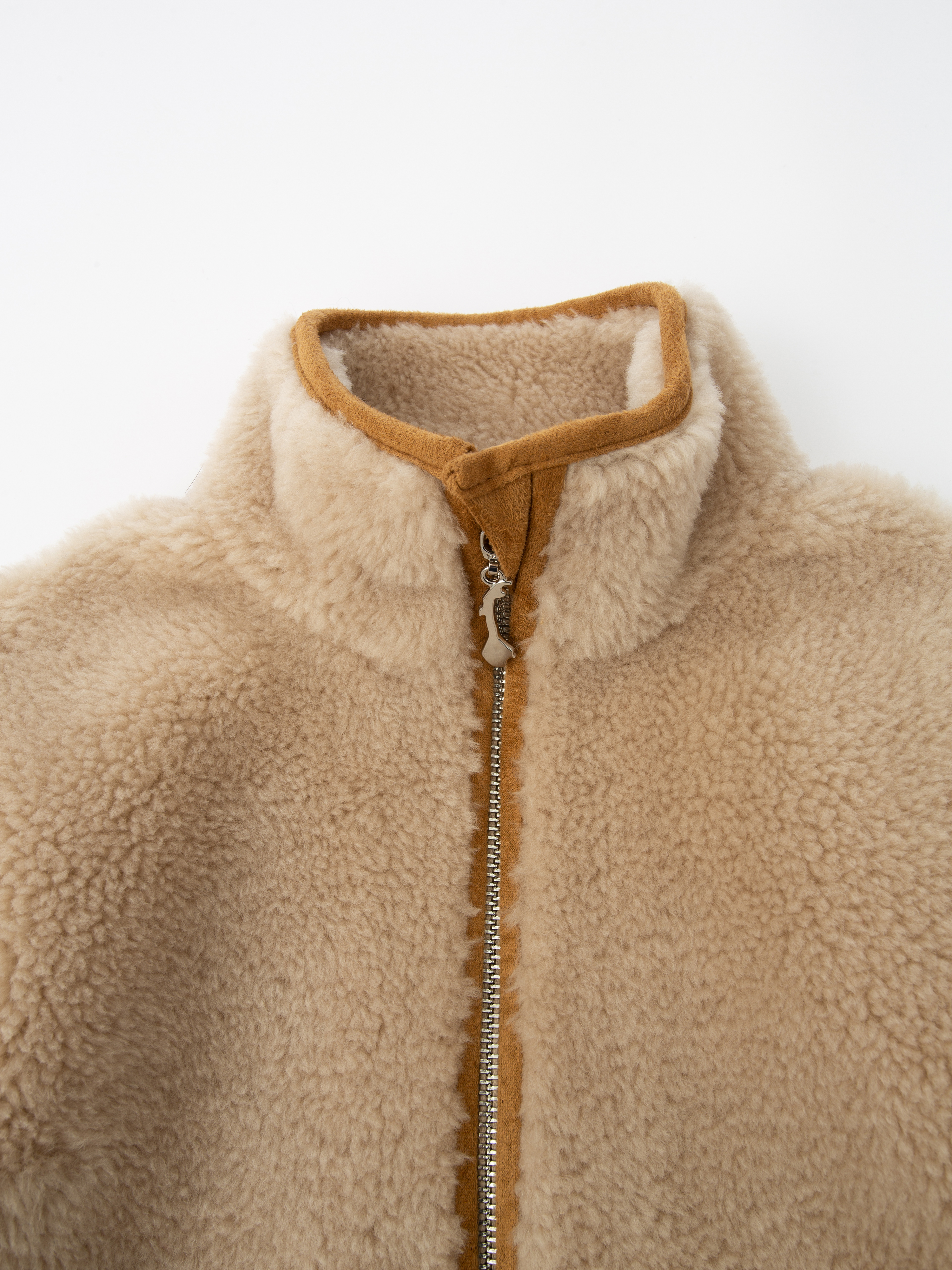Solveggen Lamb's Wool Jacket Champagne - WoolLand