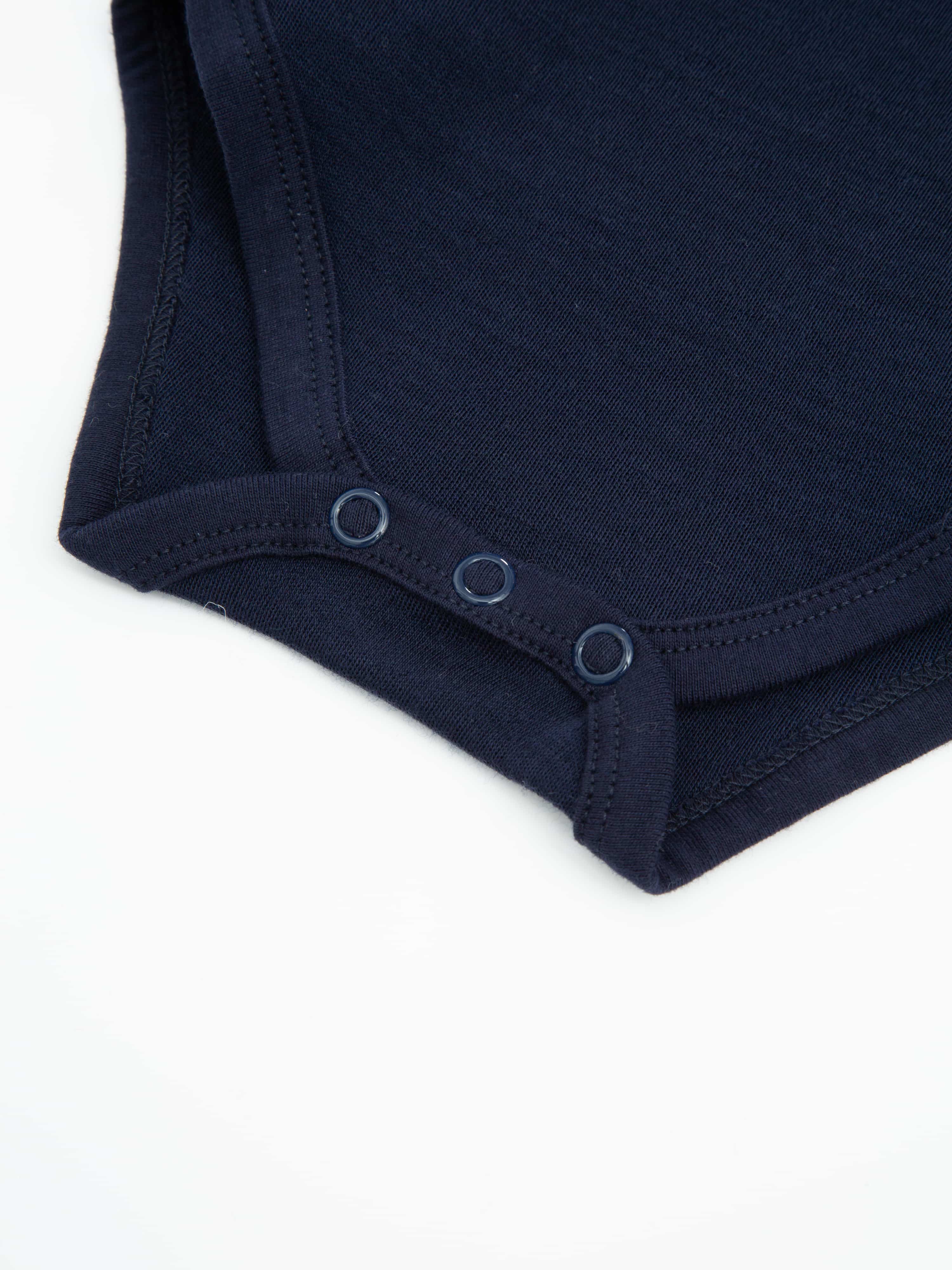 Bergen Merino Cover Bodysuit Night Blue