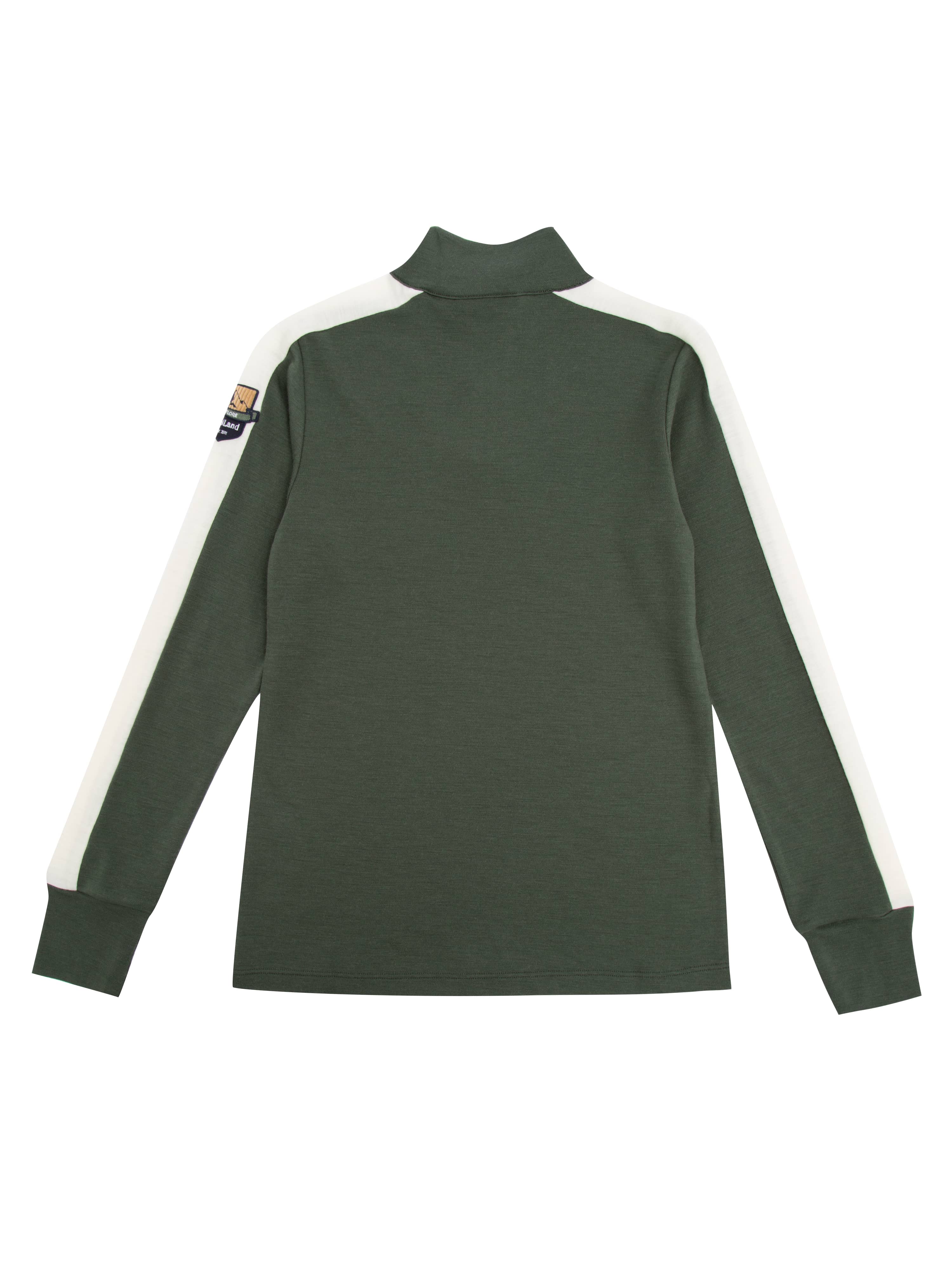 Ål Merino Half-Zip Top Green