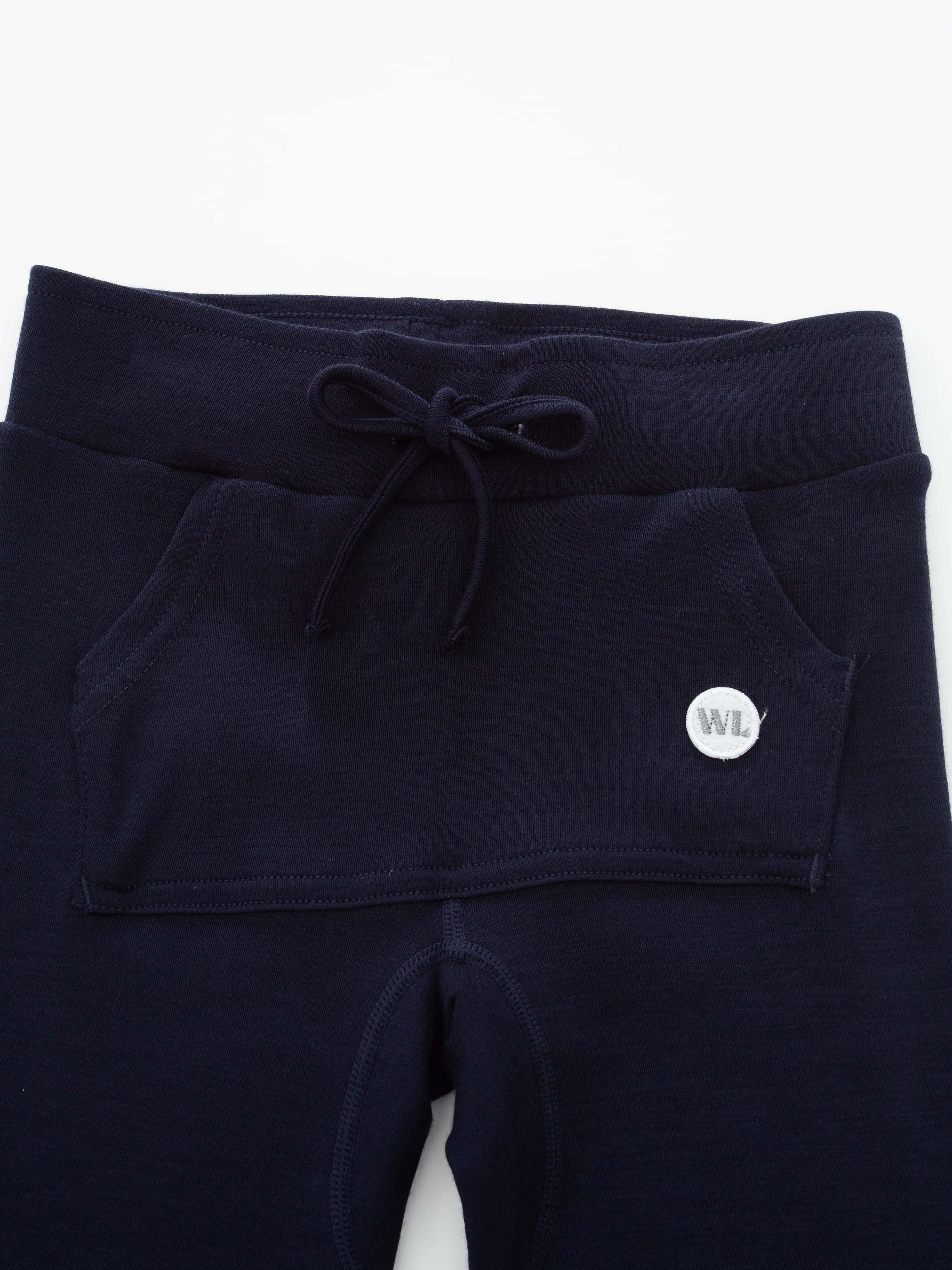 Bergen Merino Pants Blue Ink