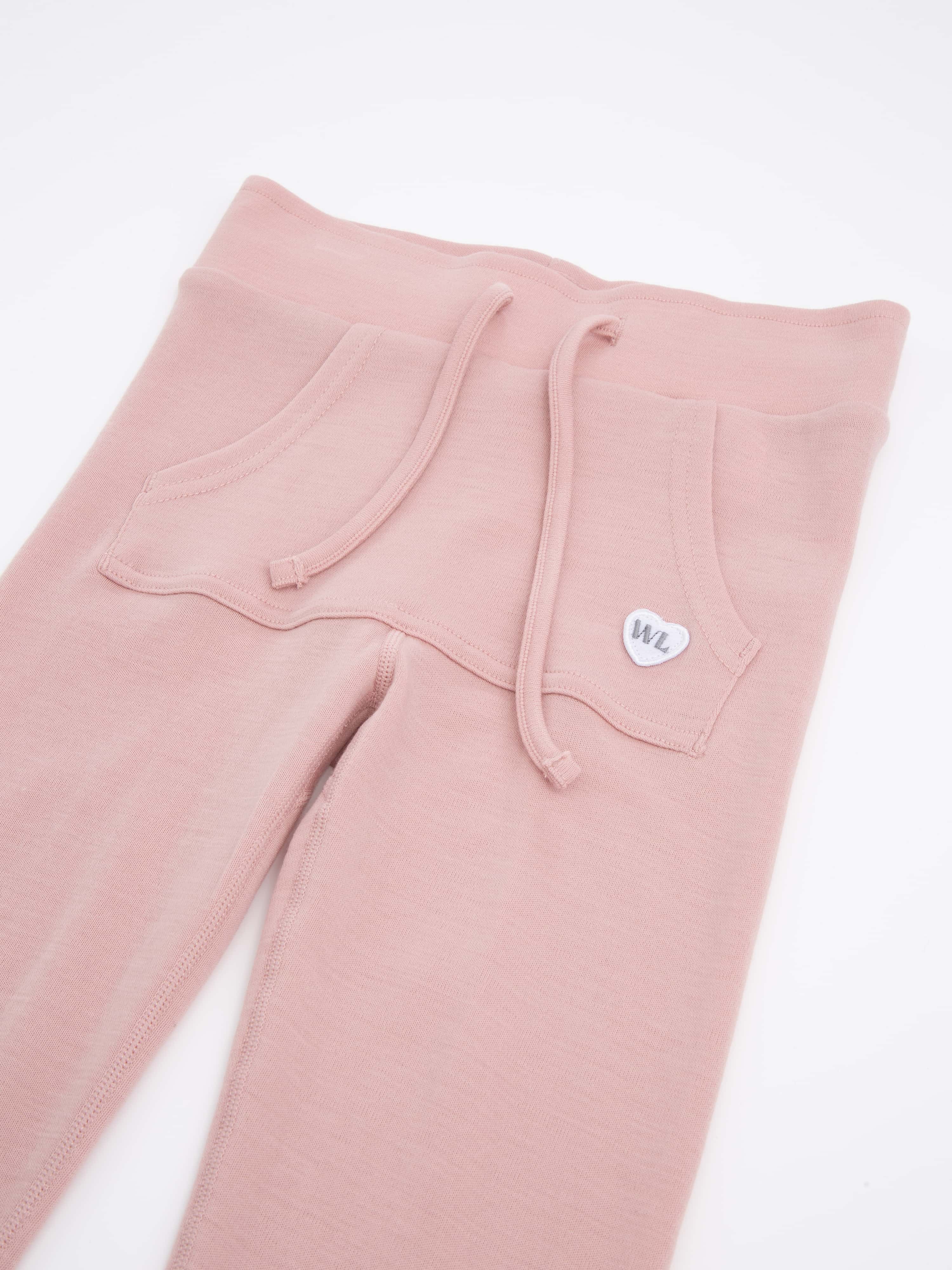 Bergen Merino Pants Pink