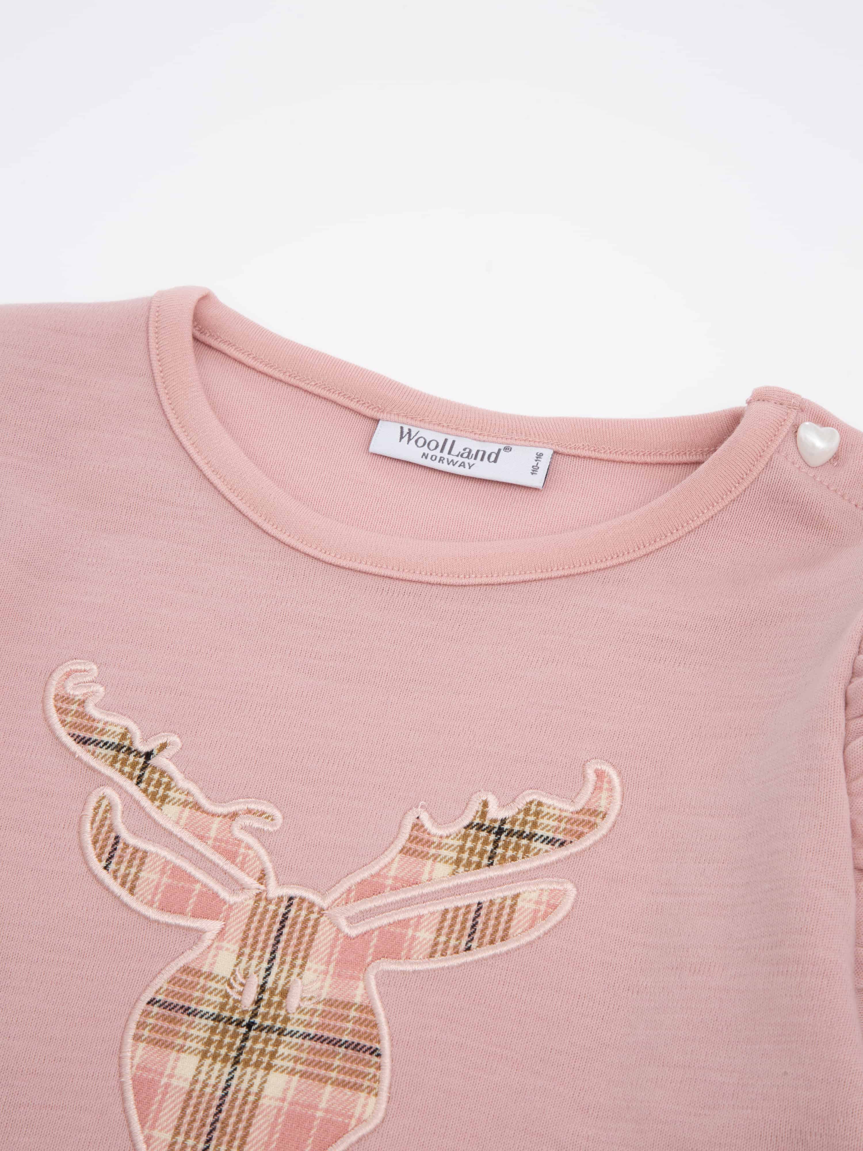 Bergen baby girl top Pink