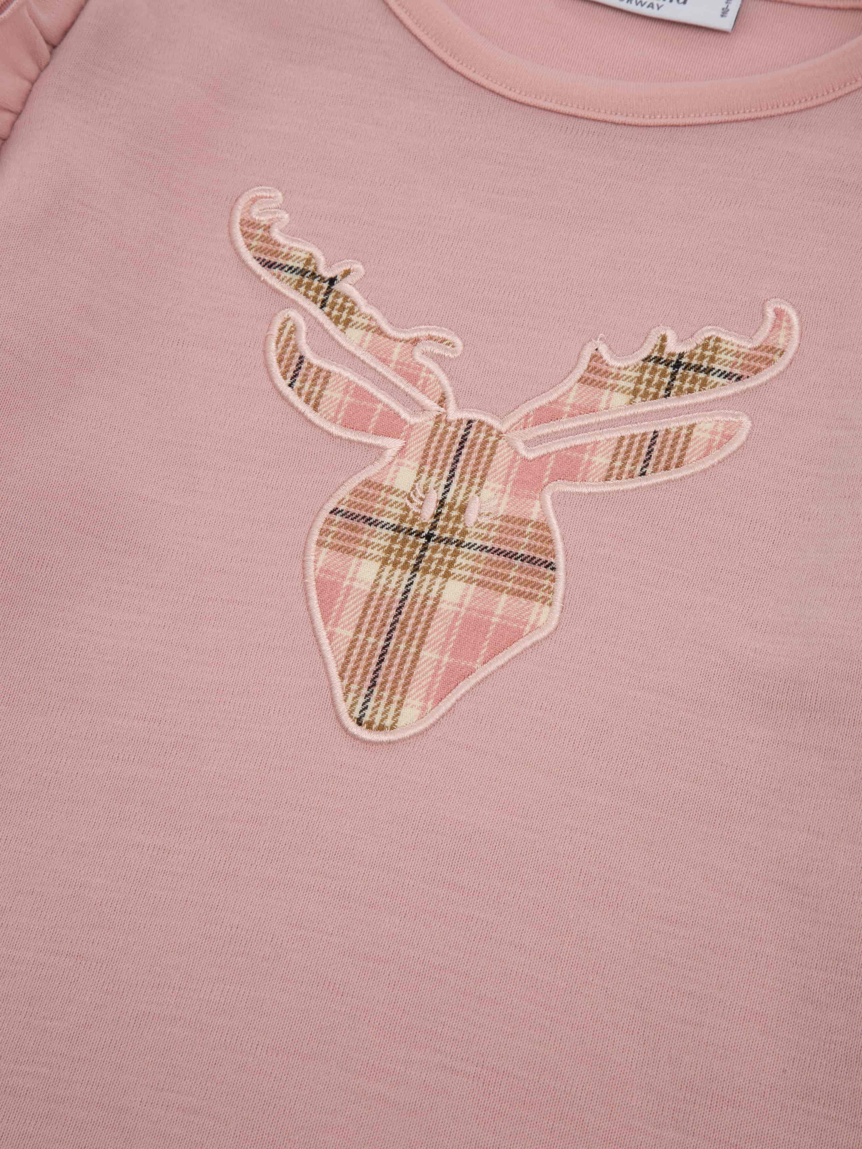 Bergen baby girl top Pink