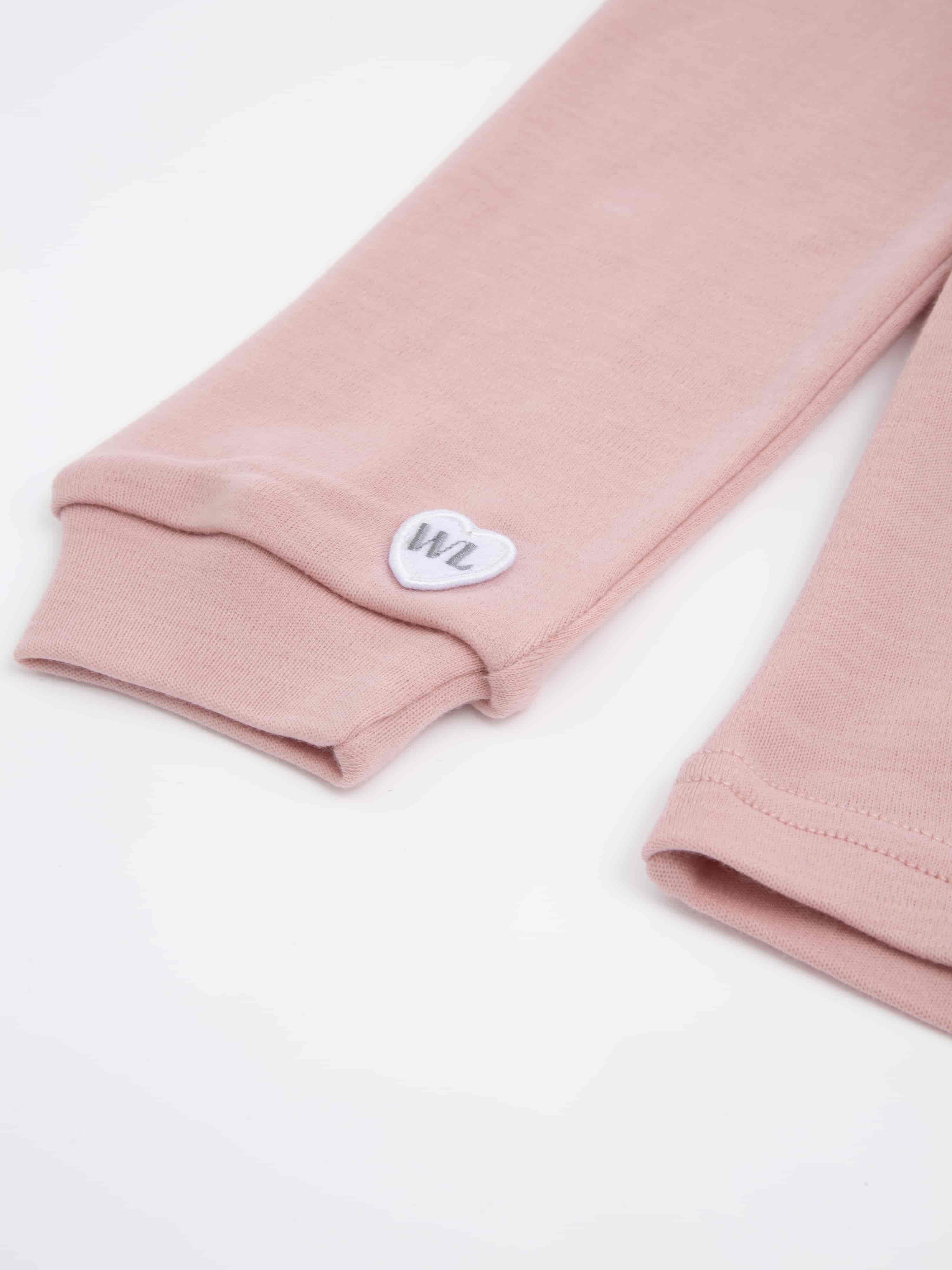 Bergen baby girl top Pink