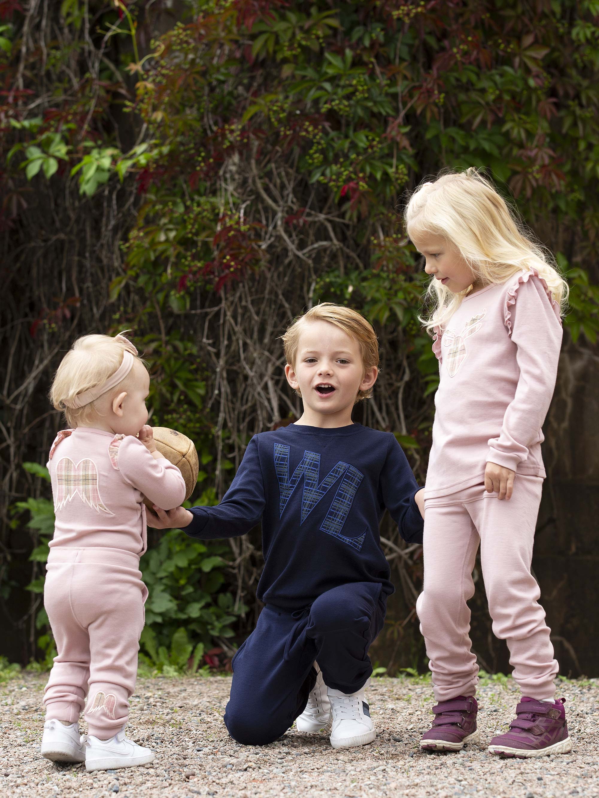 Bergen baby girl top Pink