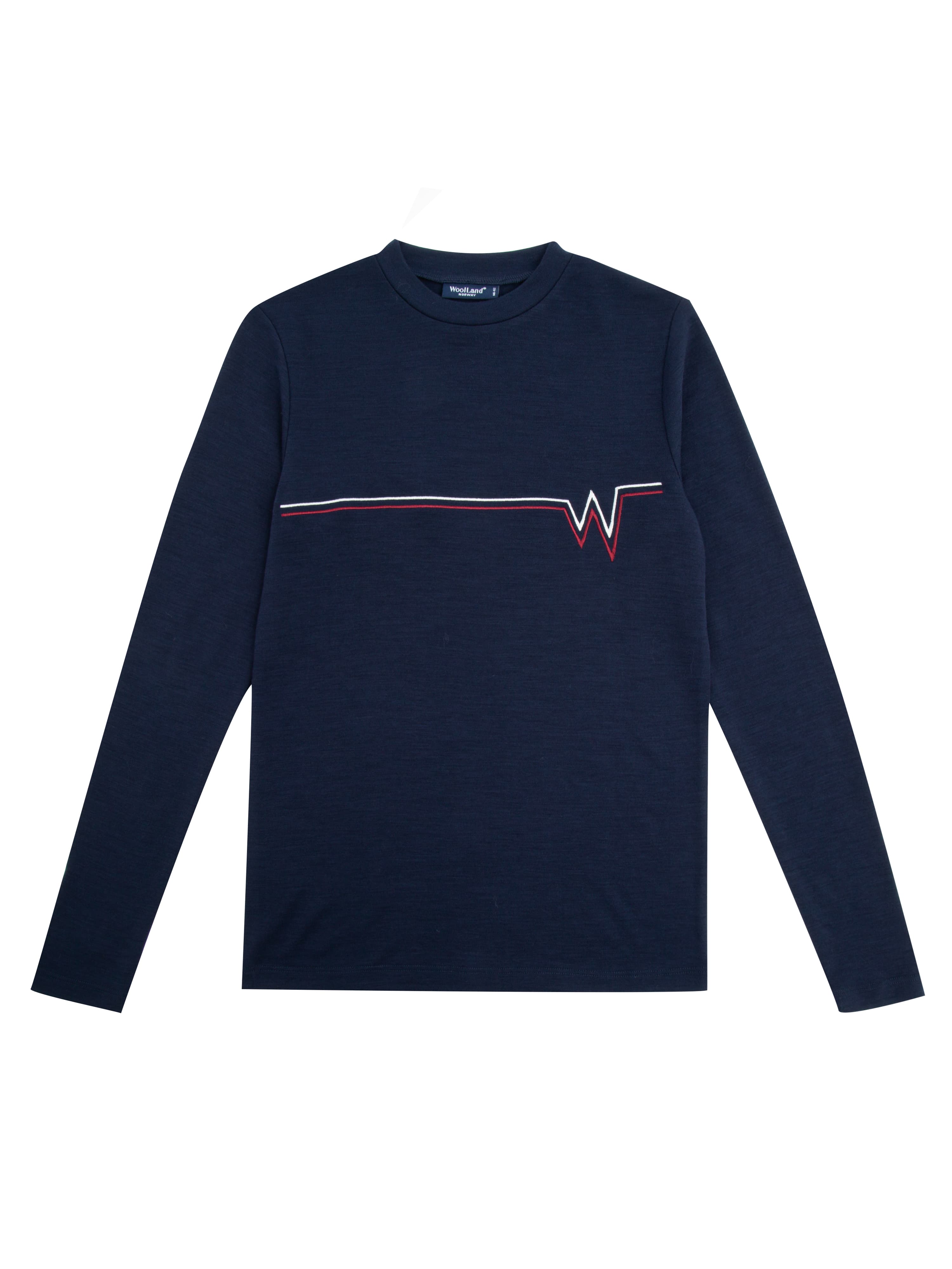 Bortelid Merino Base Layer Blue Ink