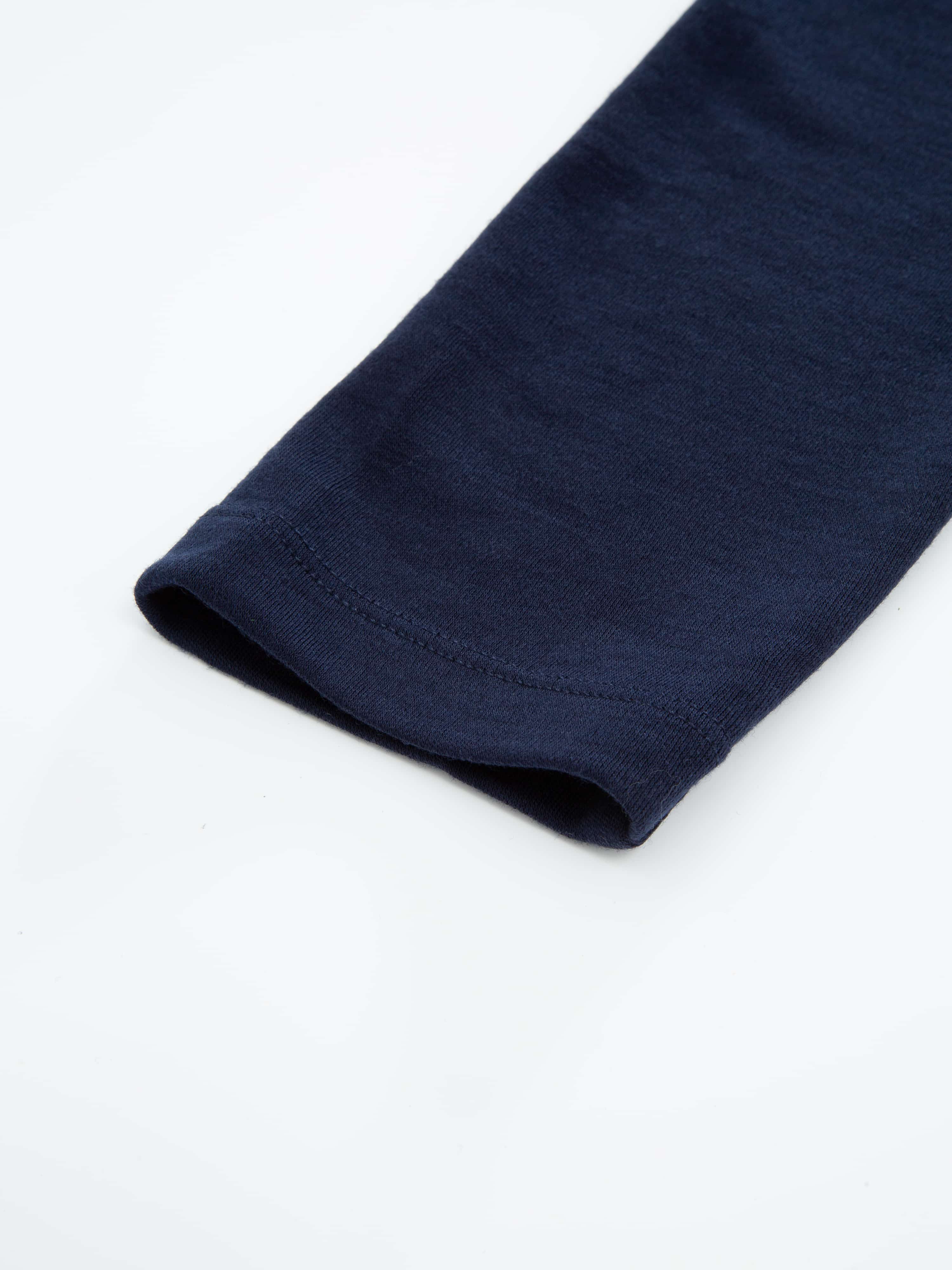Bortelid Merino Leggings Blue Ink